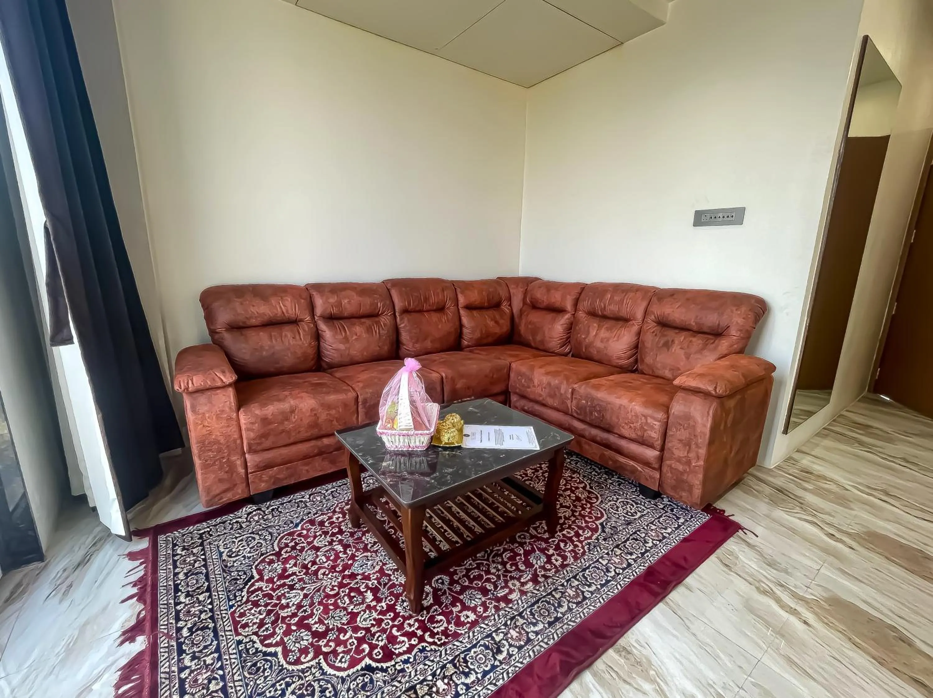 Living room in The S Crown Somnath