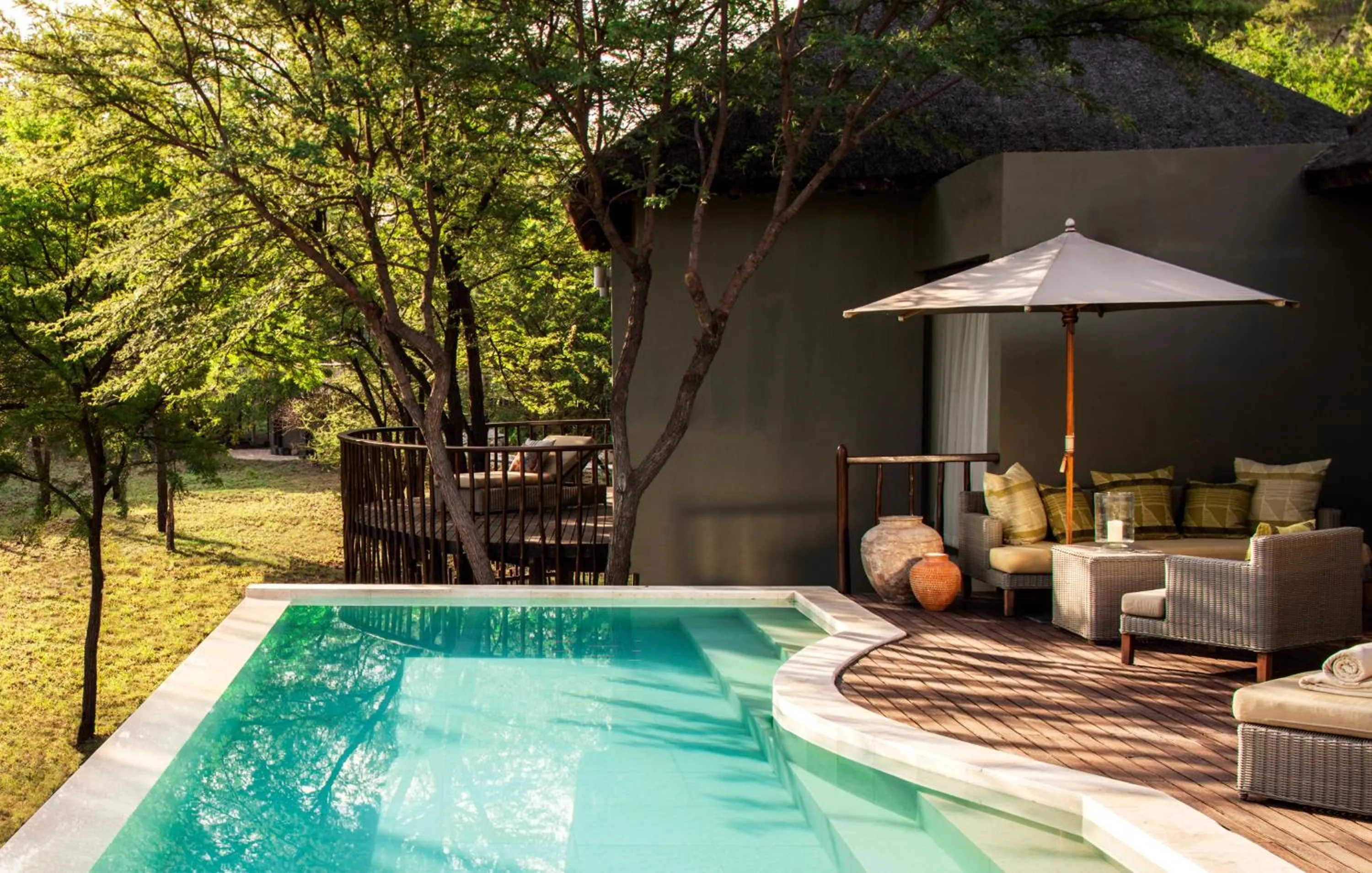 Balcony/Terrace in Four Seasons Safari Lodge Serengeti