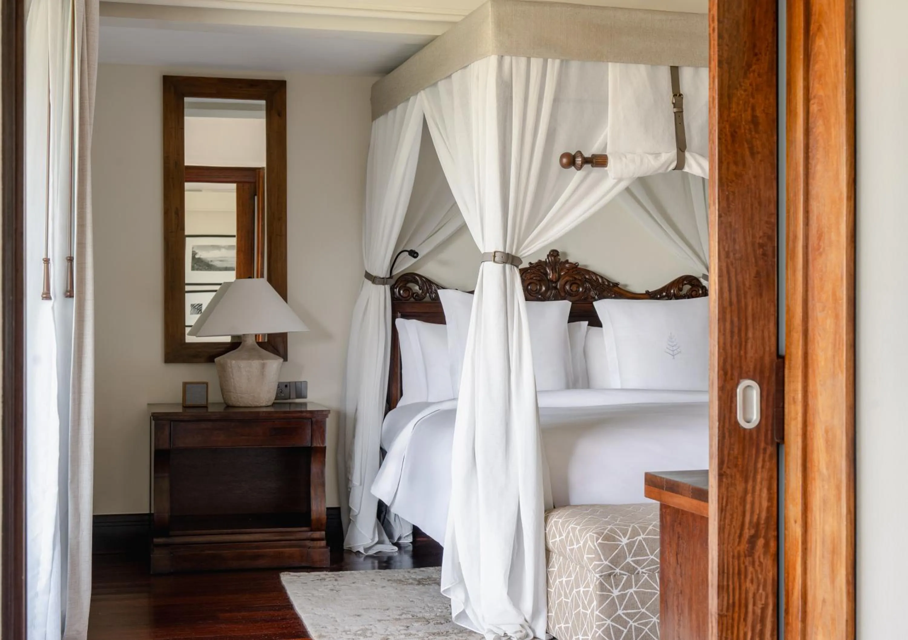 Bed in Four Seasons Safari Lodge Serengeti