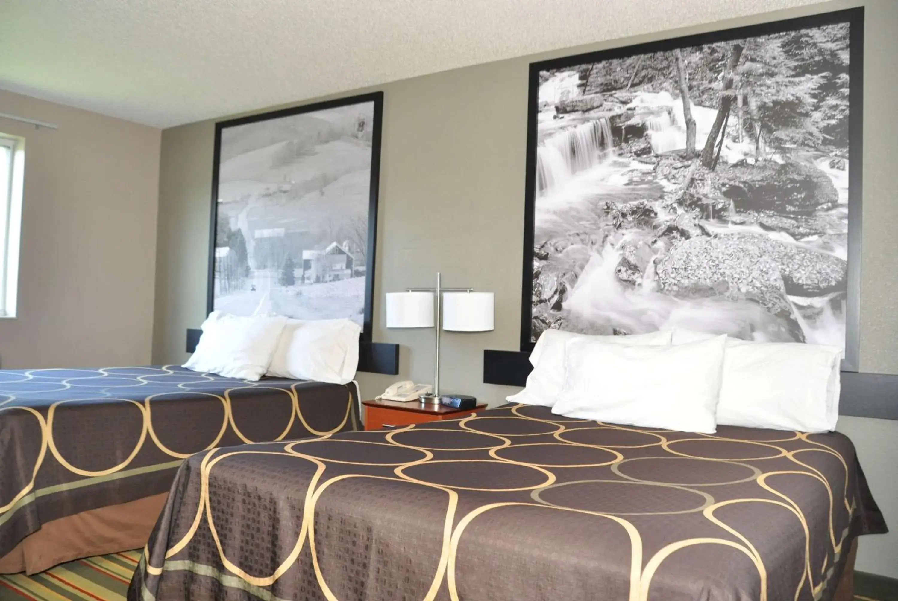 Queen Room with Two Queen Beds - Non-Smoking in Super 8 by Wyndham Clearfield Queen Room with Two Queen Beds - Non-Smoking in Super 8 by Wyndham Clearfield