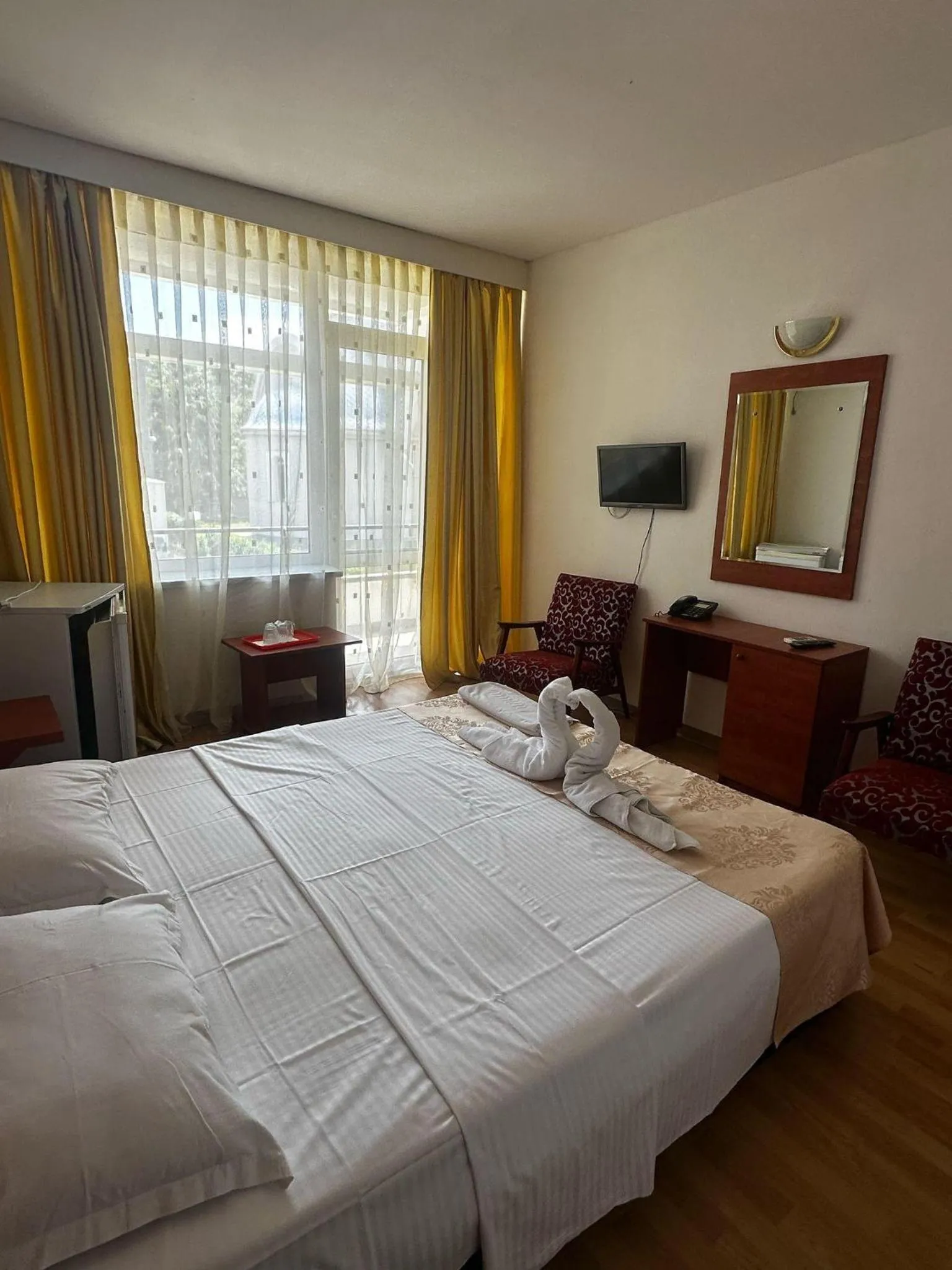 Bed in Hotel Tomis Neptun