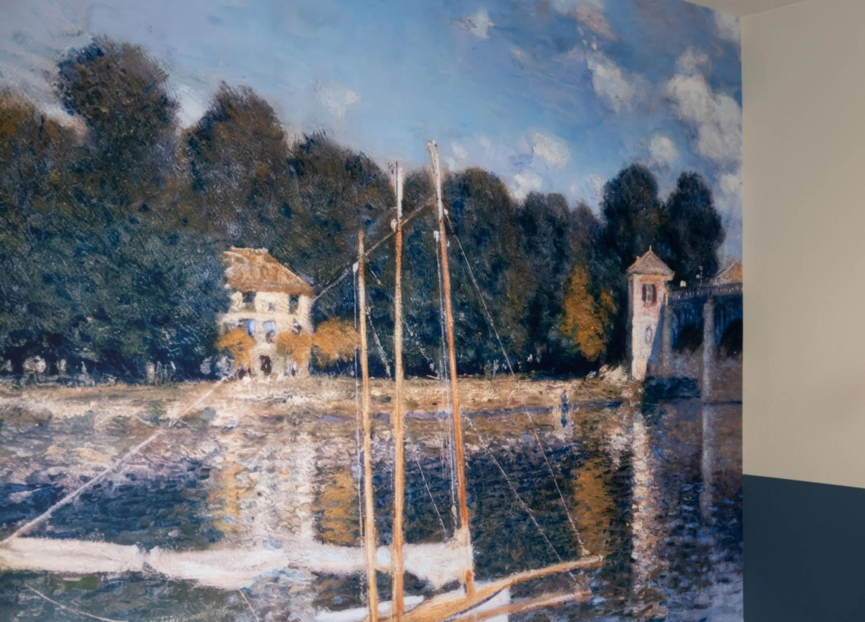 Bedroom in Giethoorn Old Art Hotel