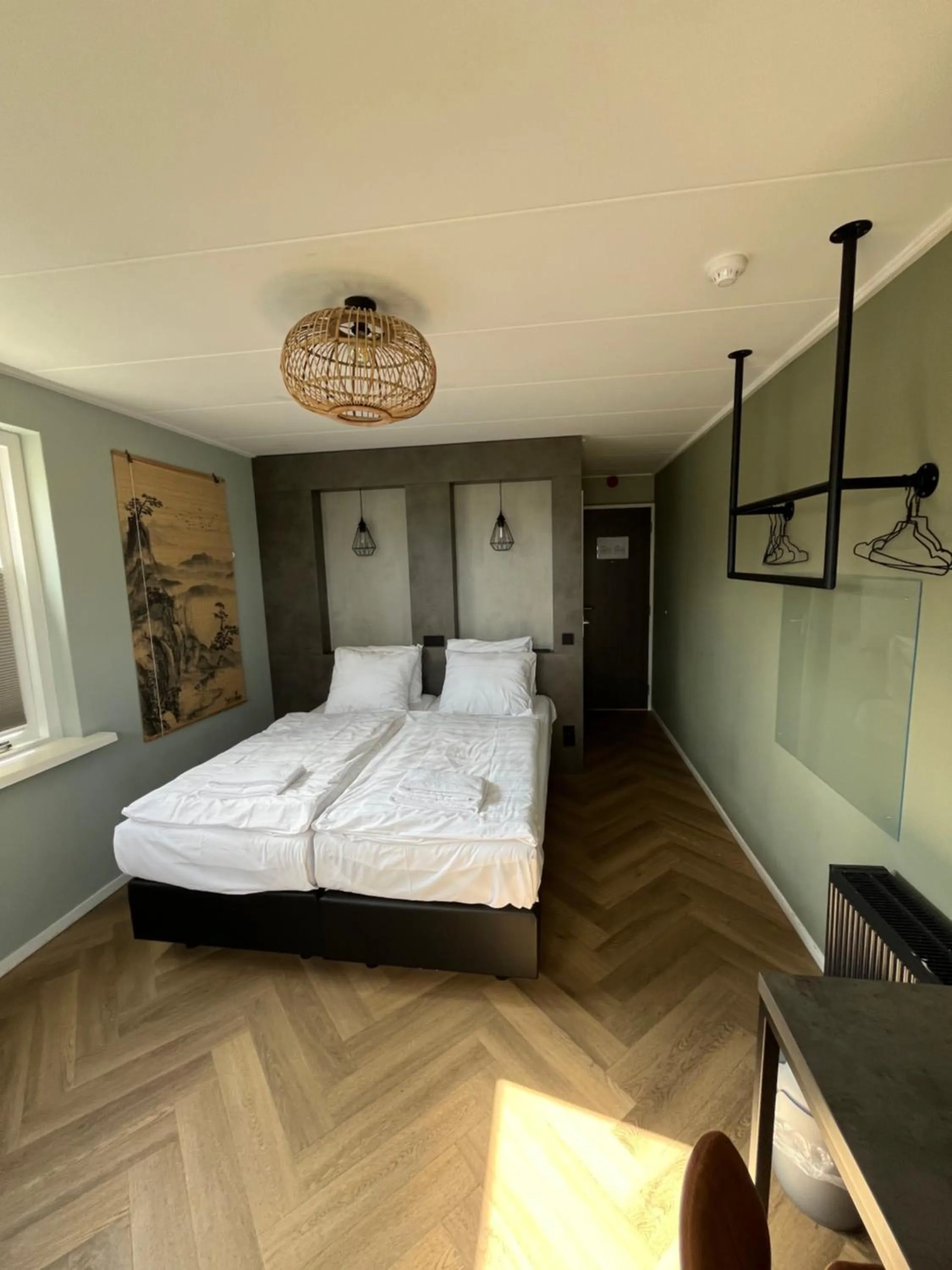 Balcony/Terrace, Bed in Hotel de Pergola