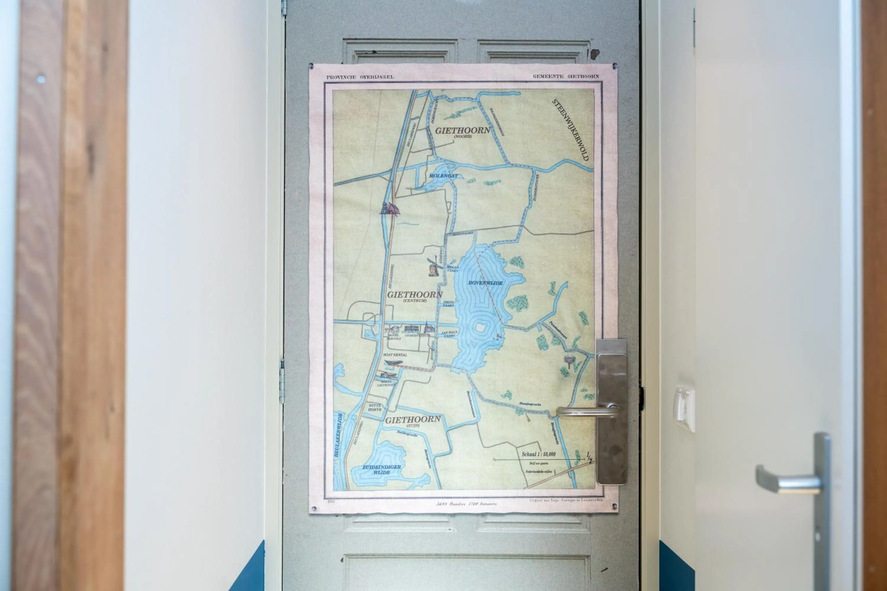 Bedroom in Giethoorn Old Art Hotel