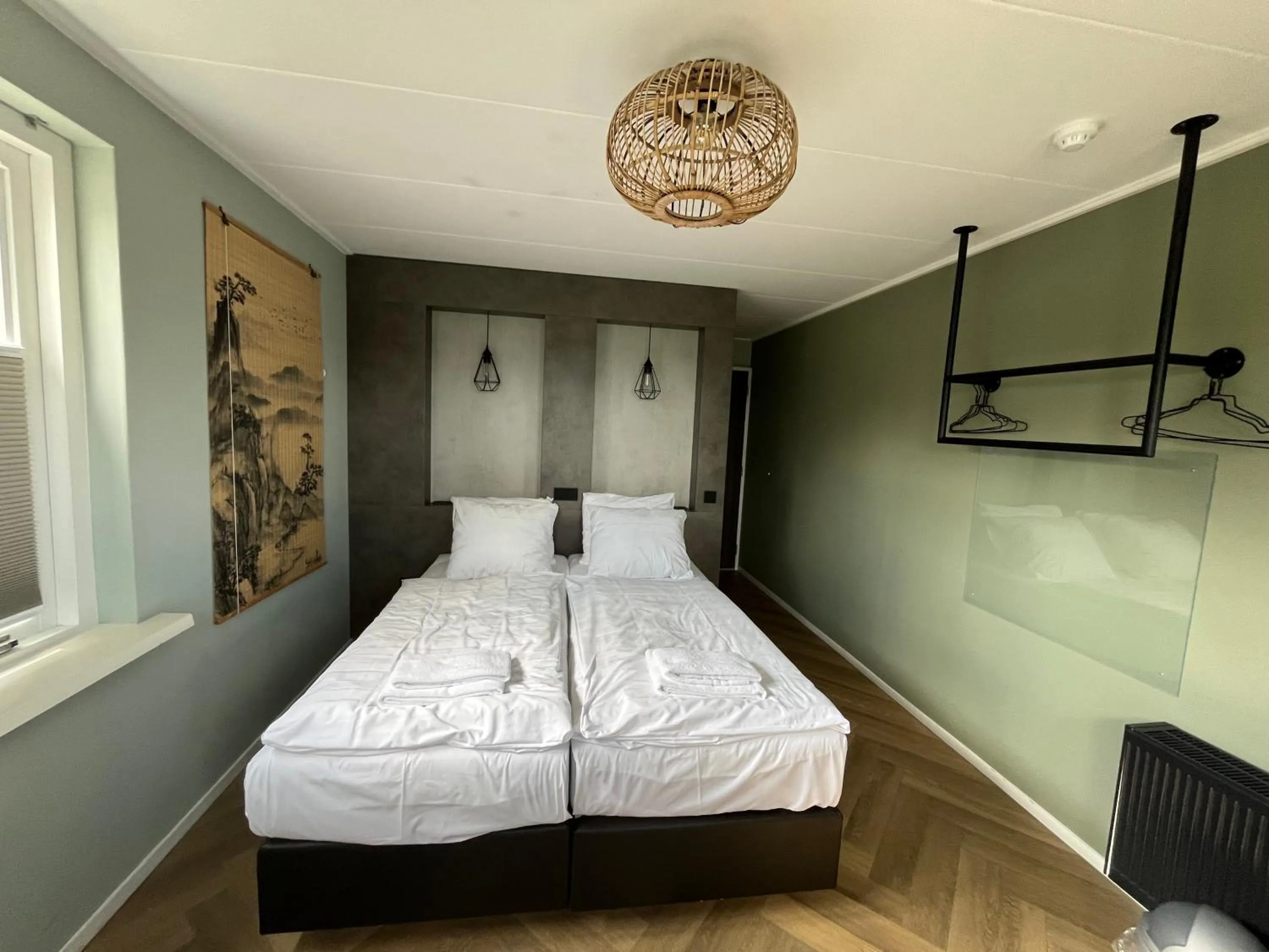 Balcony/Terrace, Bed in Hotel de Pergola