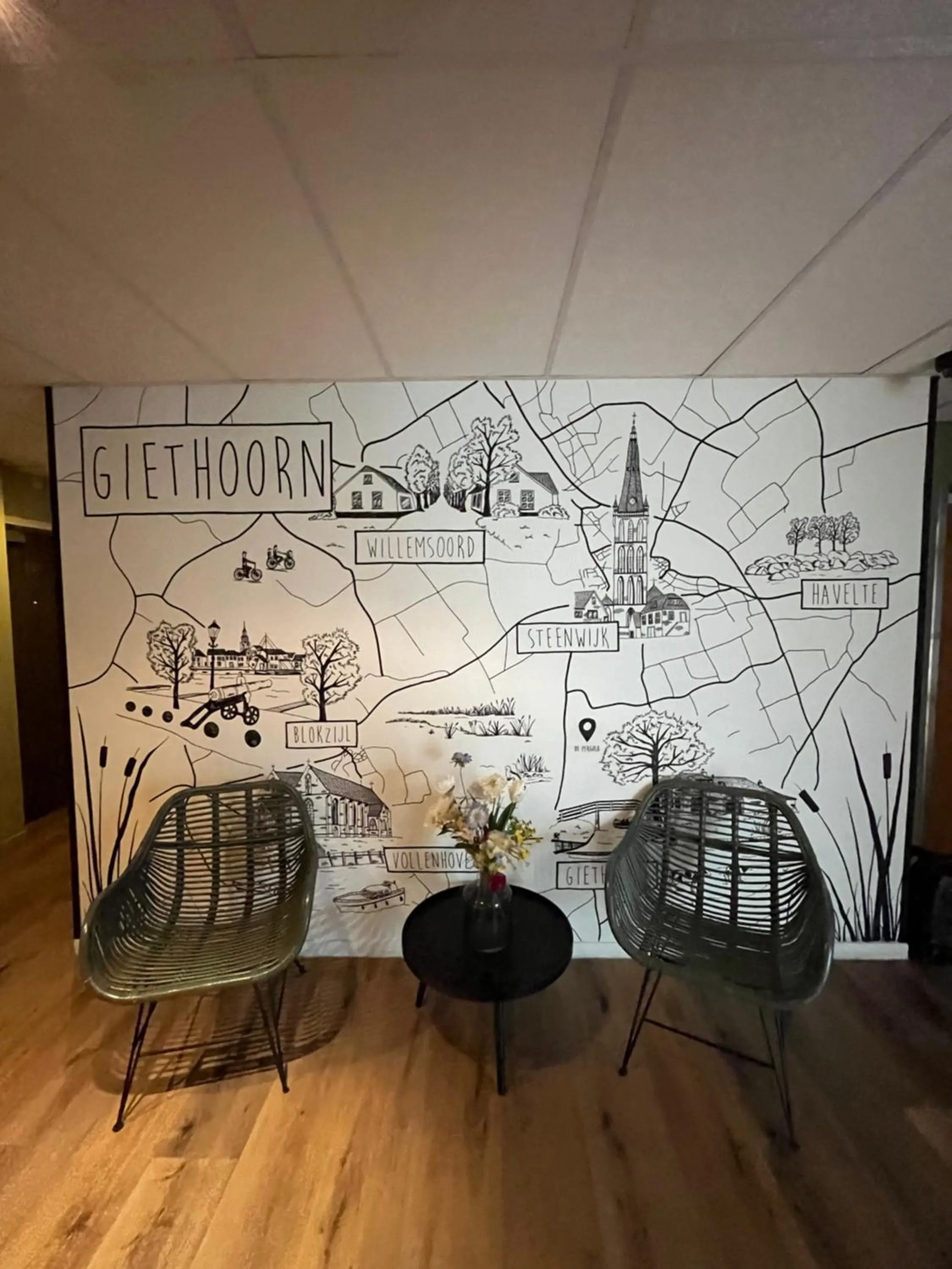 Lobby or reception in Hotel de Pergola