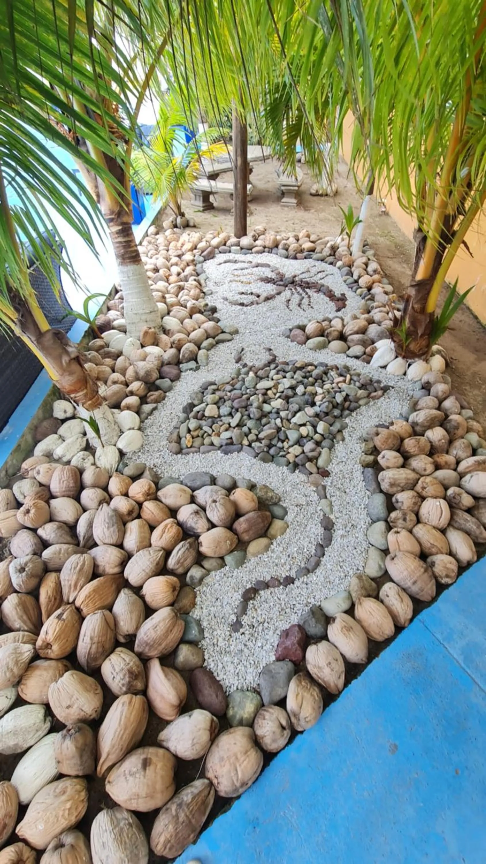 Natural landscape in Hotel Partenon Beach