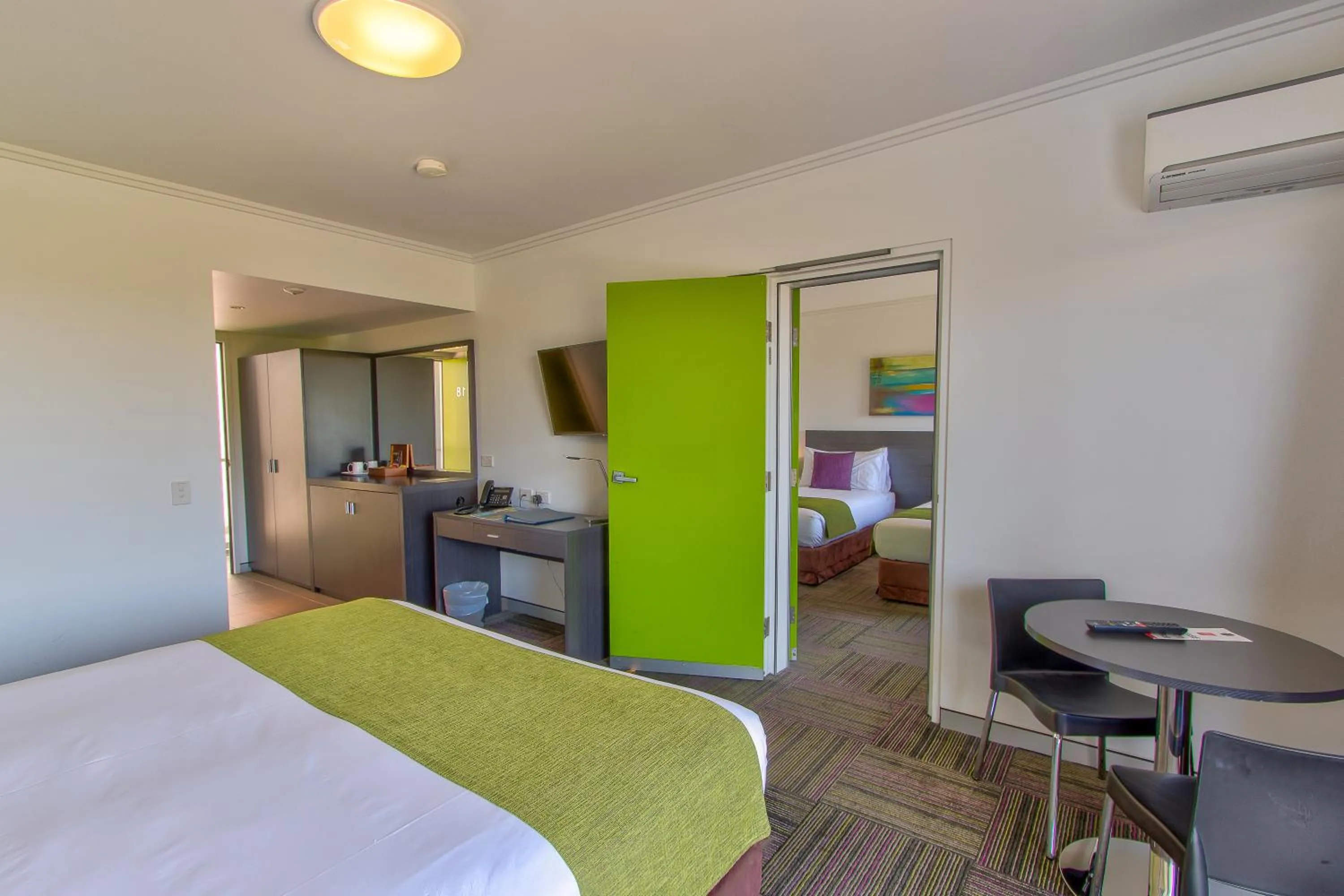 Bedroom, Bed in Mackay Oceanside Central Hotel Official