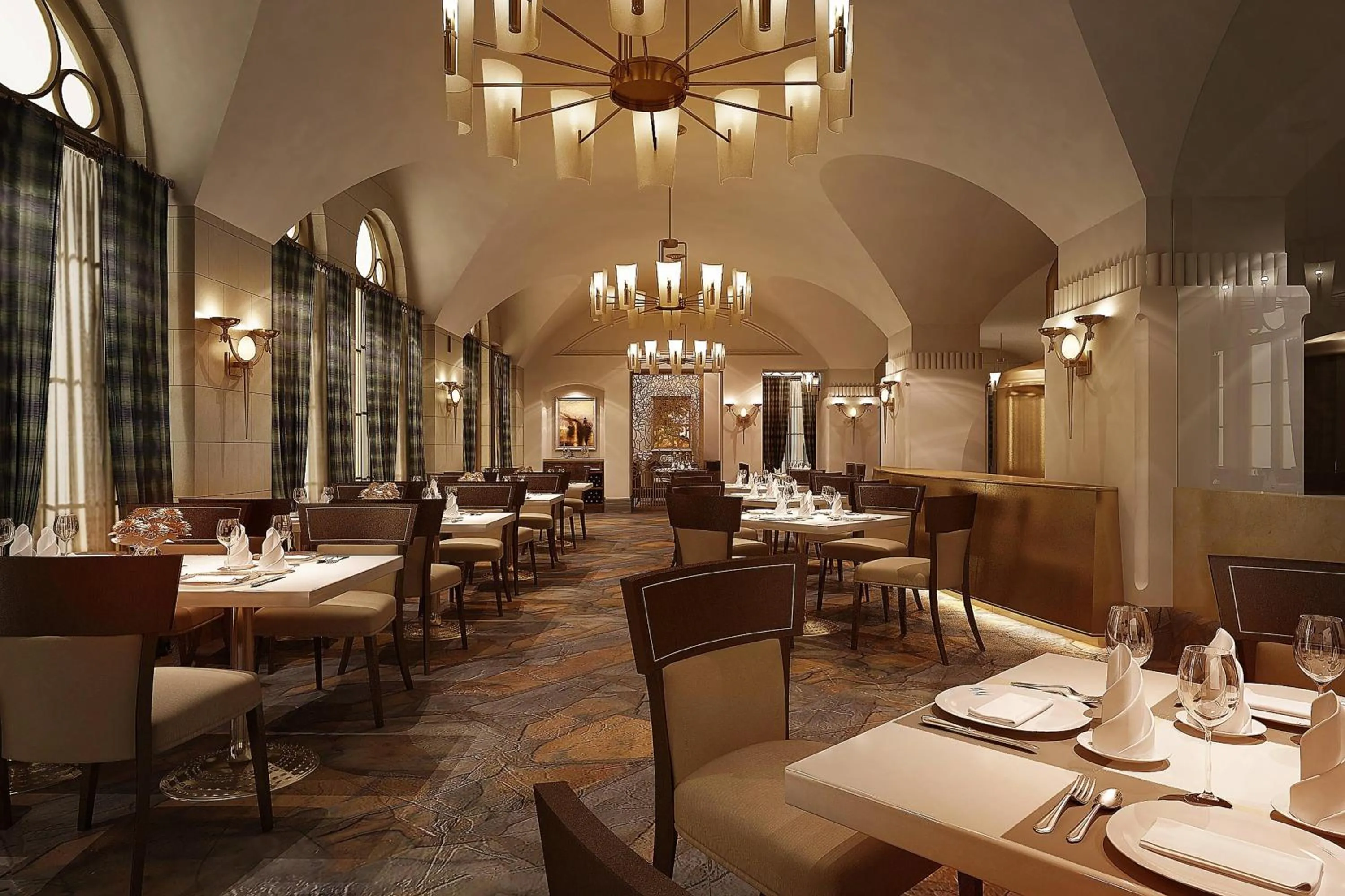Restaurant/places to eat in The Castle Hotel, a Luxury Collection Hotel, Dalian