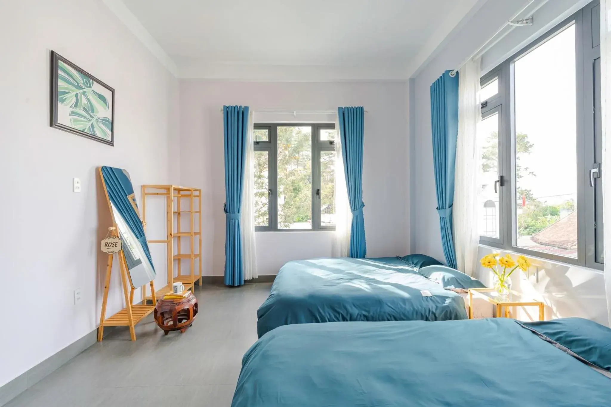 Family Room with Mountain View in Kim Little Hotel Dalat Family Room with Mountain View in Kim Little Hotel Dalat