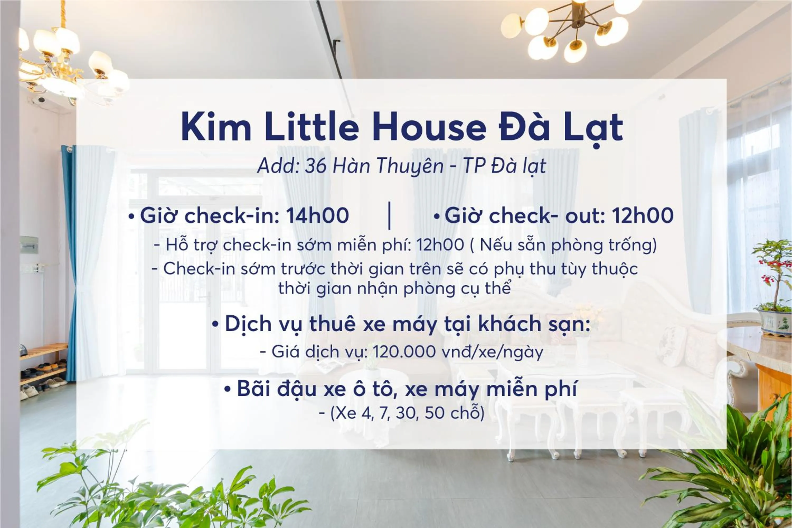 Property building in Kim Little Hotel Dalat