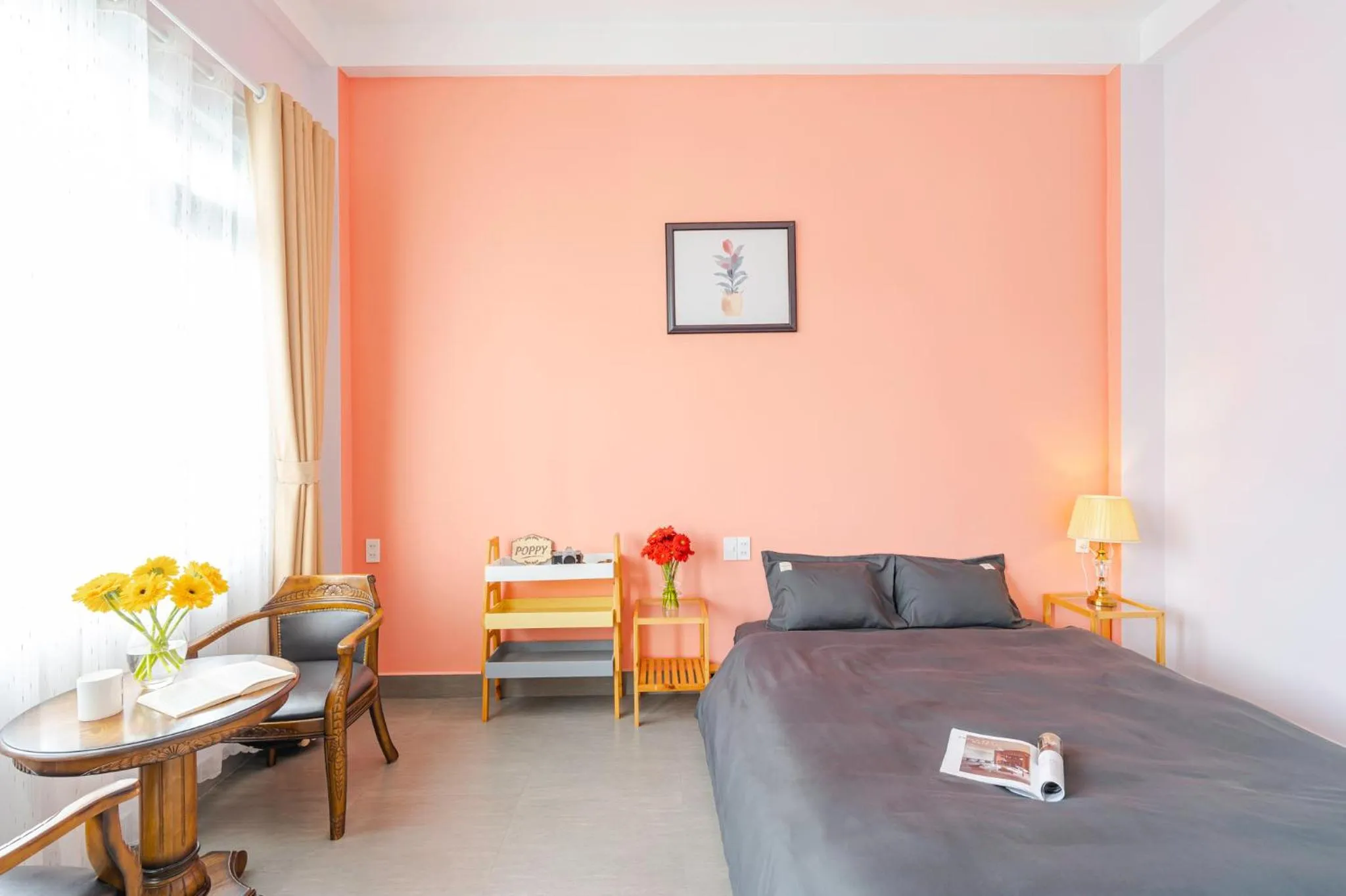 Bedroom, Bed in Kim Little Hotel Dalat