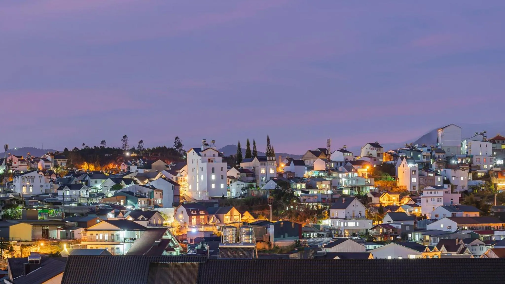 Natural landscape in Kim Little Hotel Dalat