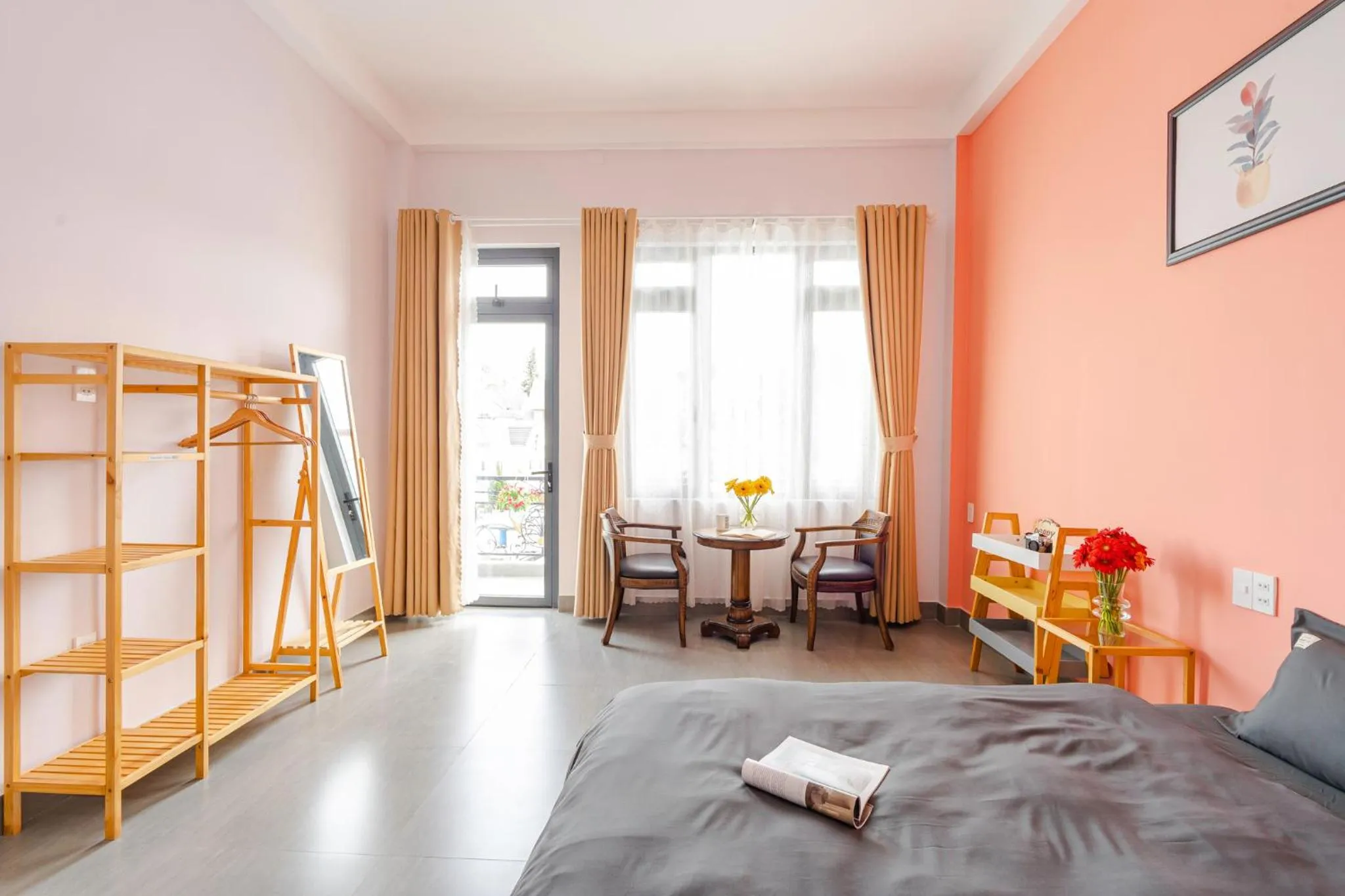 Bed in Kim Little Hotel Dalat