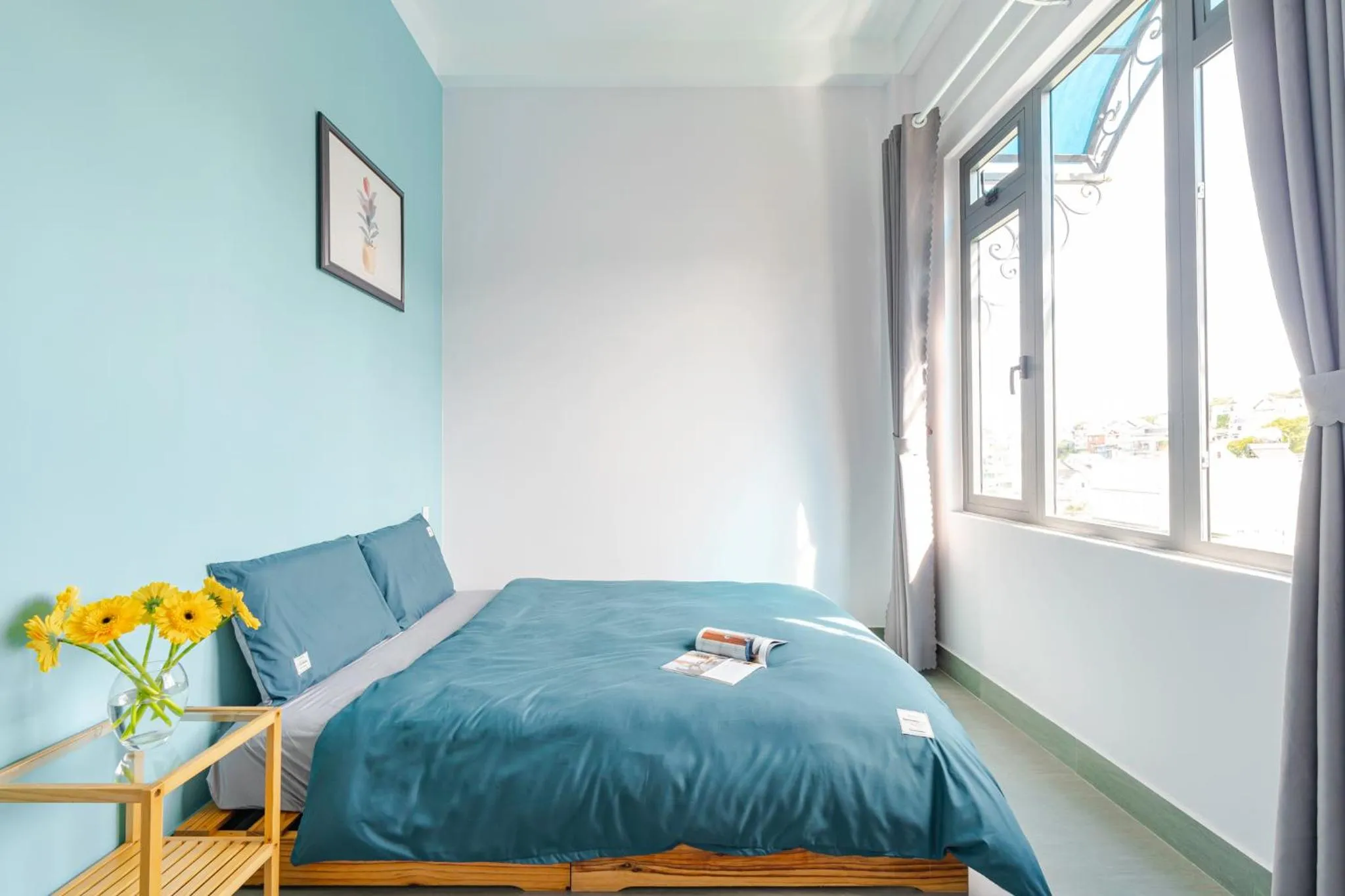 Bed in Kim Little Hotel Dalat