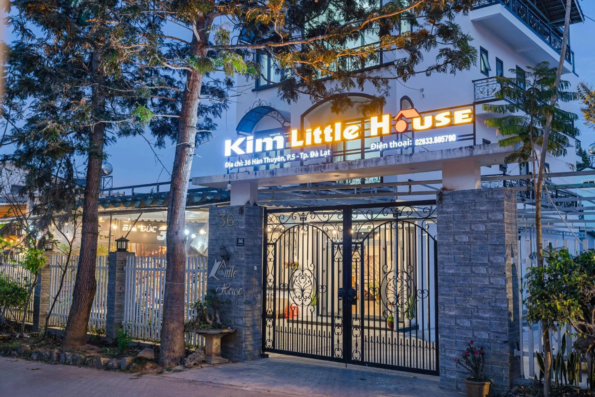Property building in Kim Little Hotel Dalat