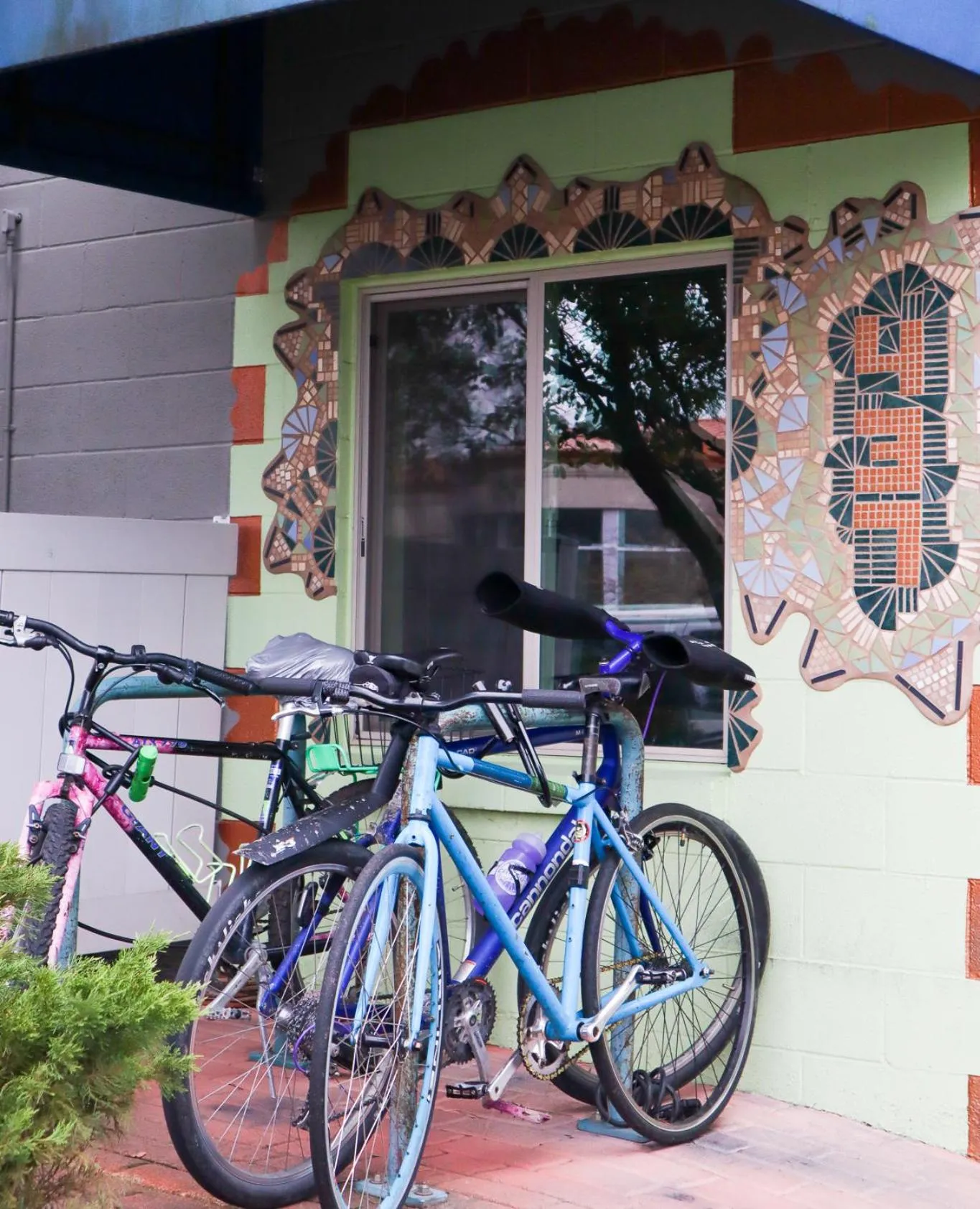Cycling in Ashland Commons Hostel