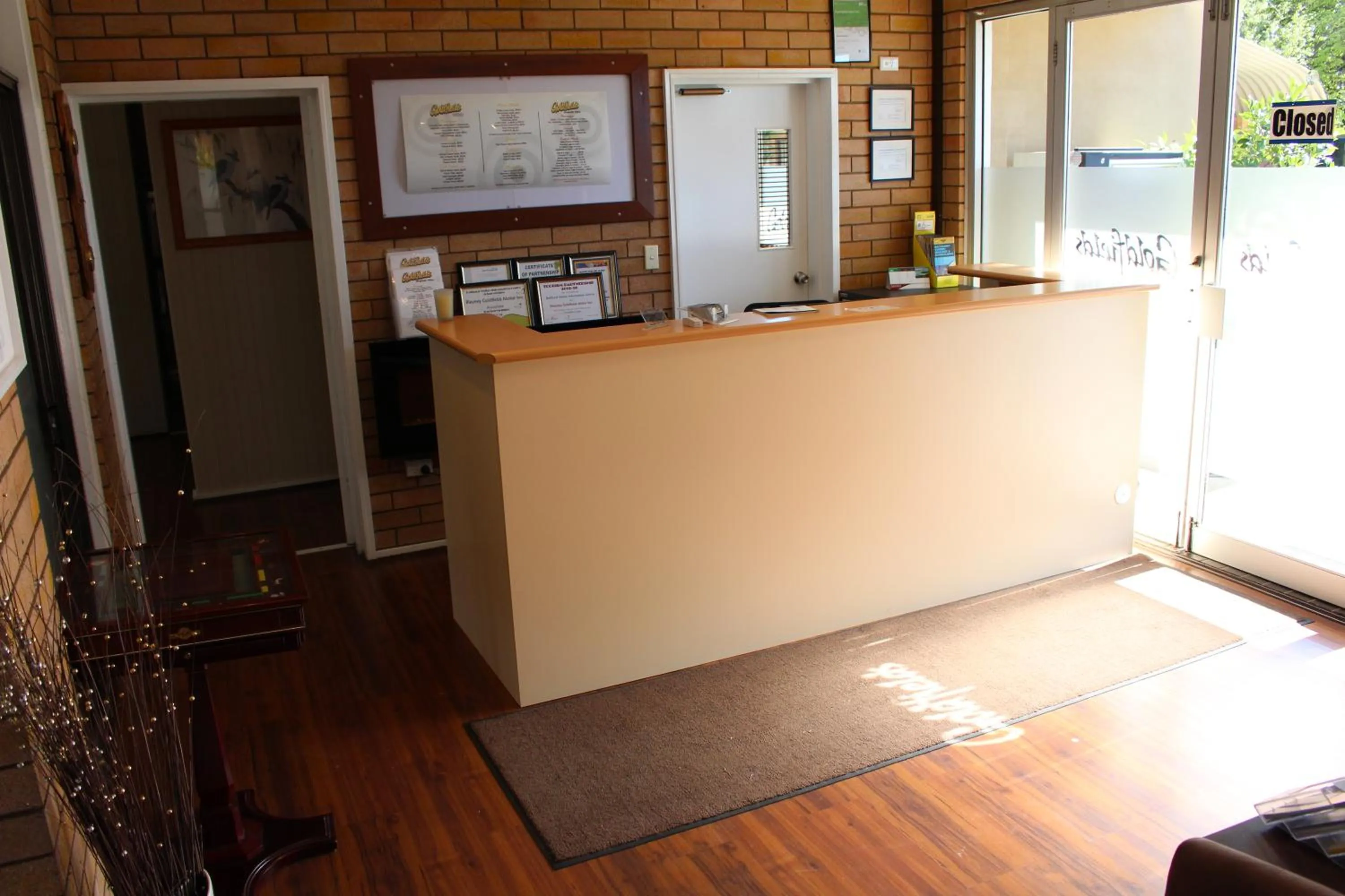 Lobby or reception in Goldfields Motel