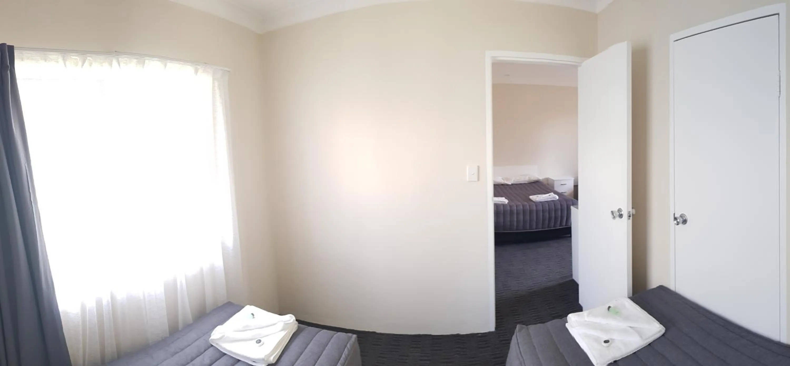 Bed in Goldfields Motel