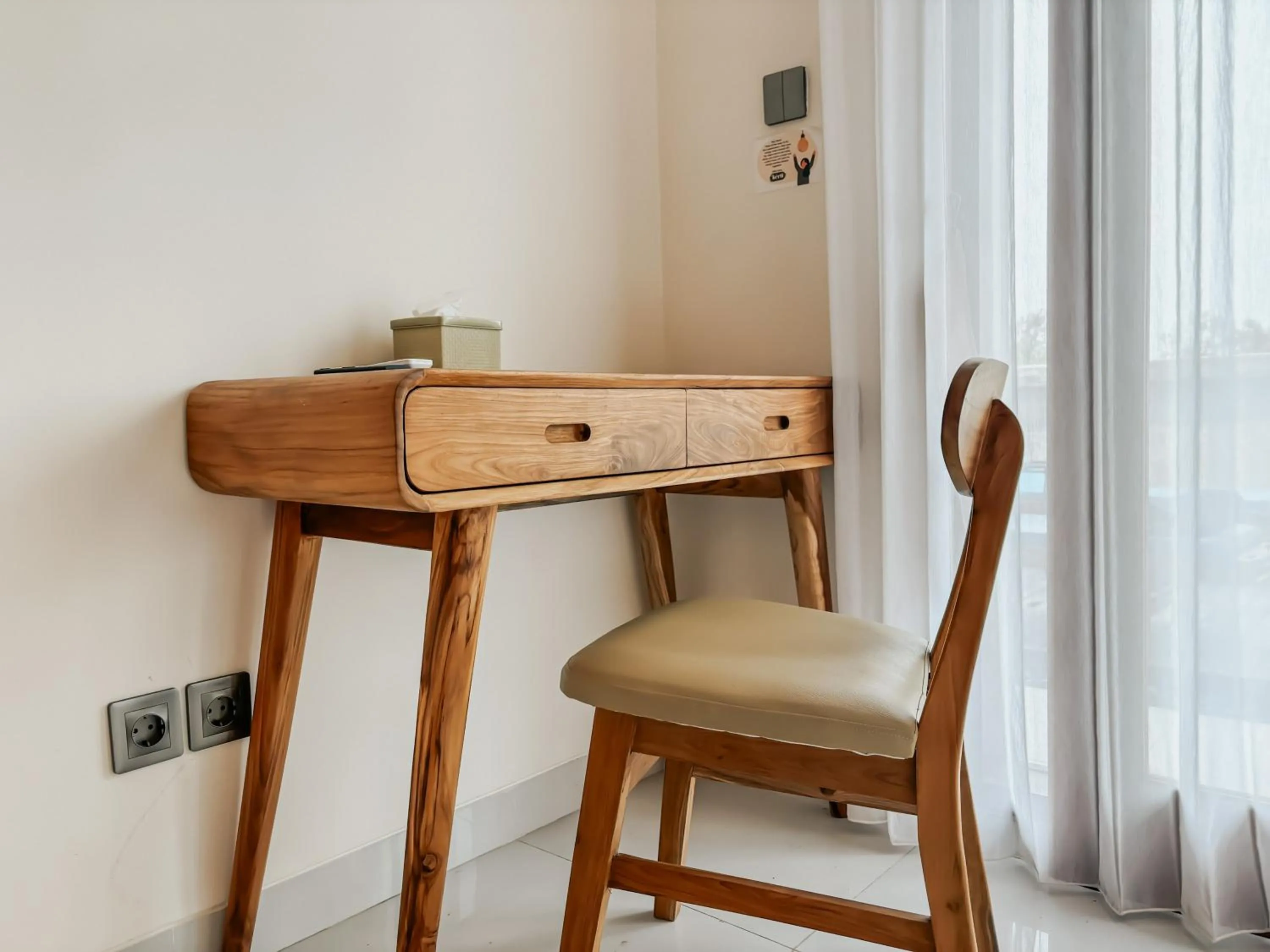 Seating area in Kerti Suite