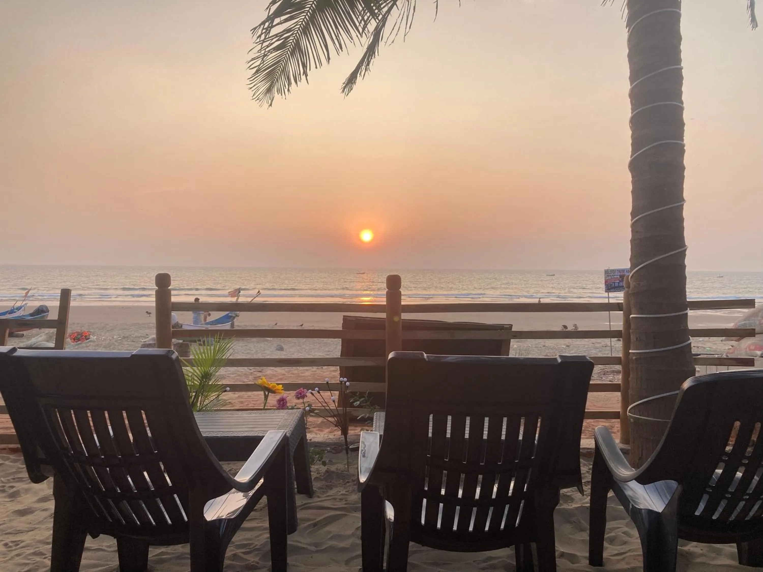 View (from property/room) in Oceanic Stay And Restaurant Gokarna