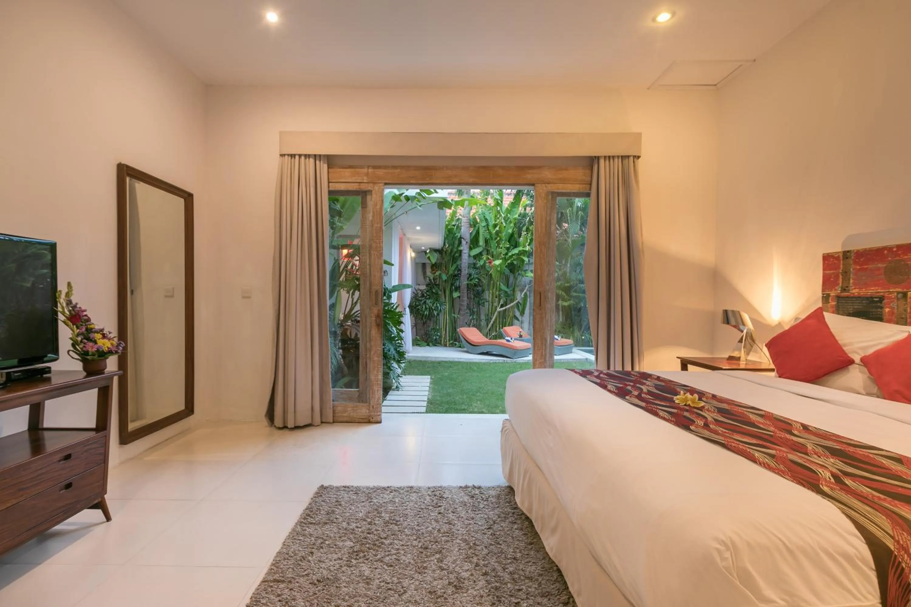 Bed in Villa Briana Seminyak by Villas R Us