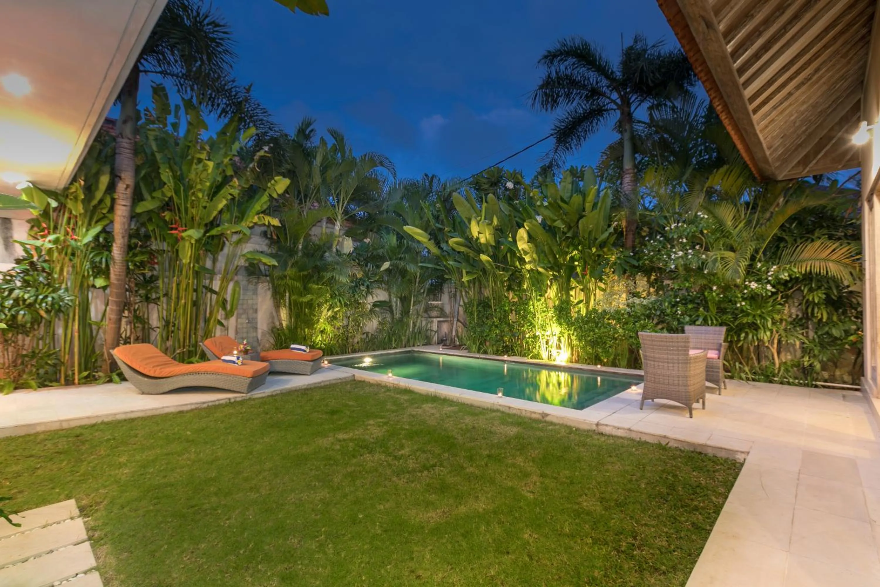 Garden view in Villa Briana Seminyak by Villas R Us