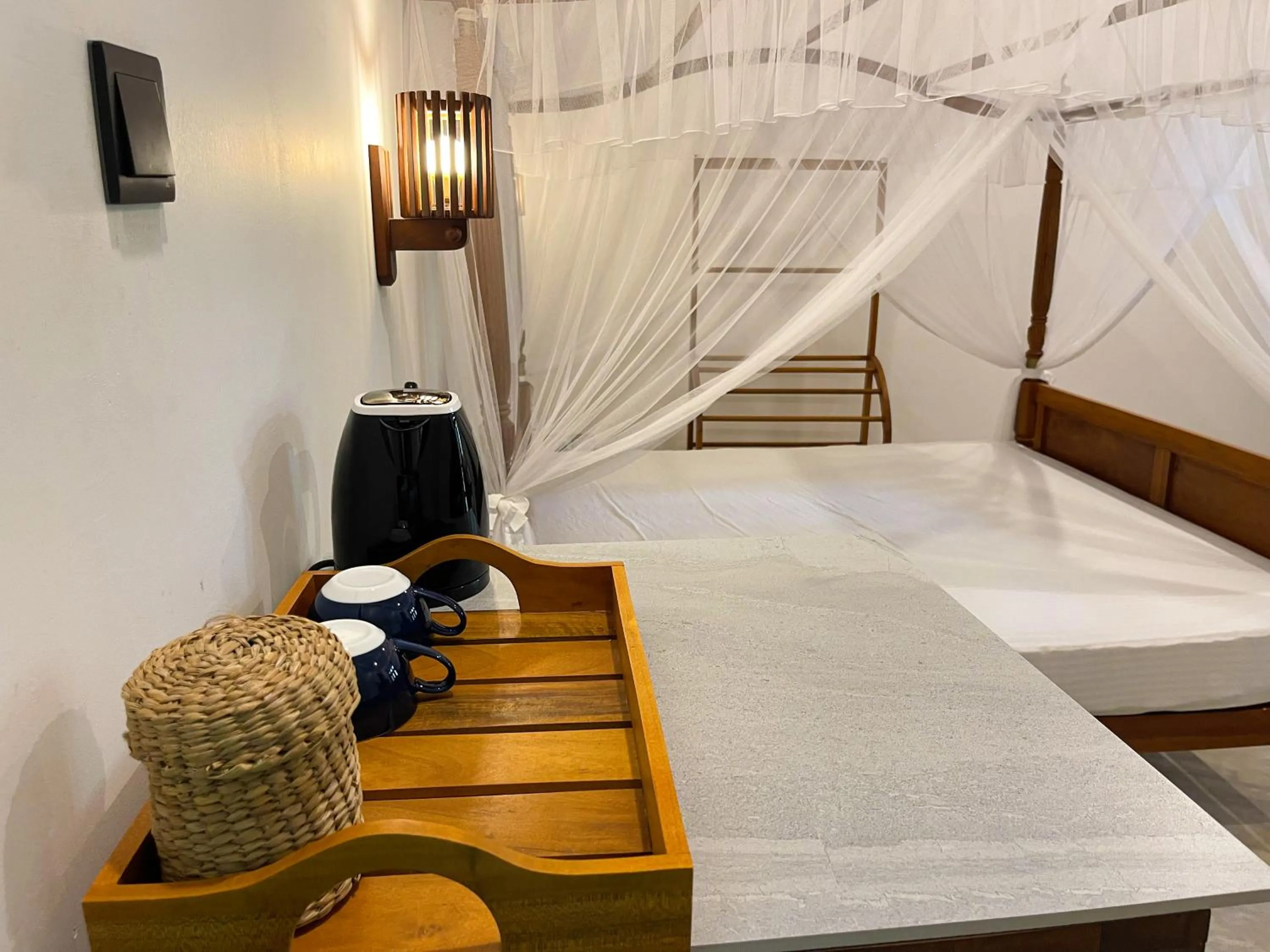 Bedroom, Bed in LaRoy Mirissa