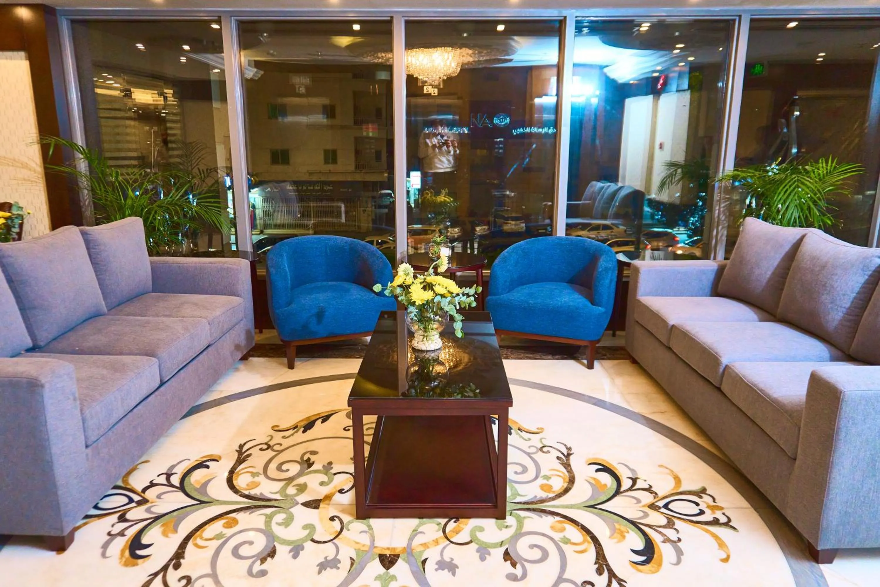 Seating area in Selat Al Bait Hotel