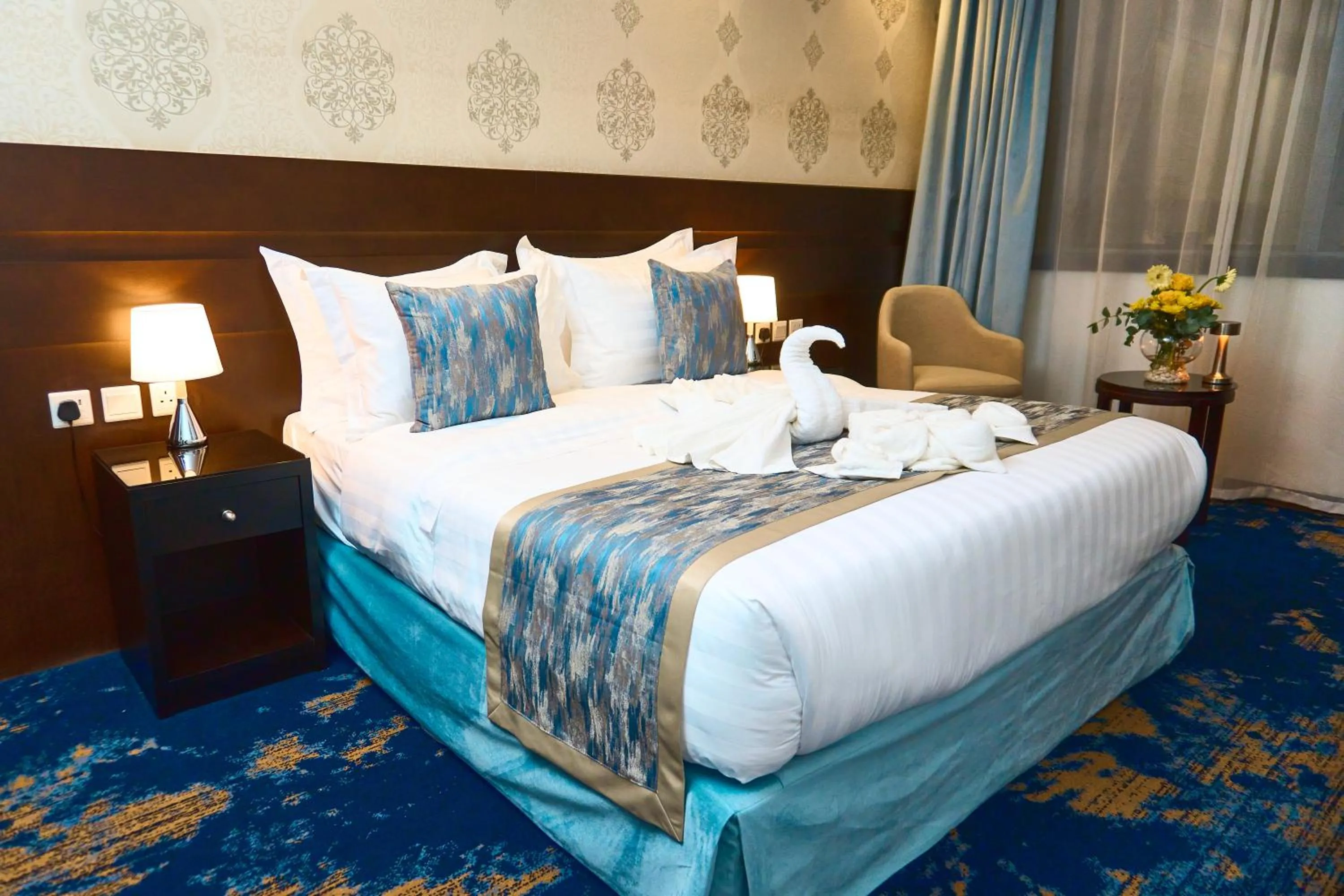 Photo of the whole room, Bed in Selat Al Bait Hotel