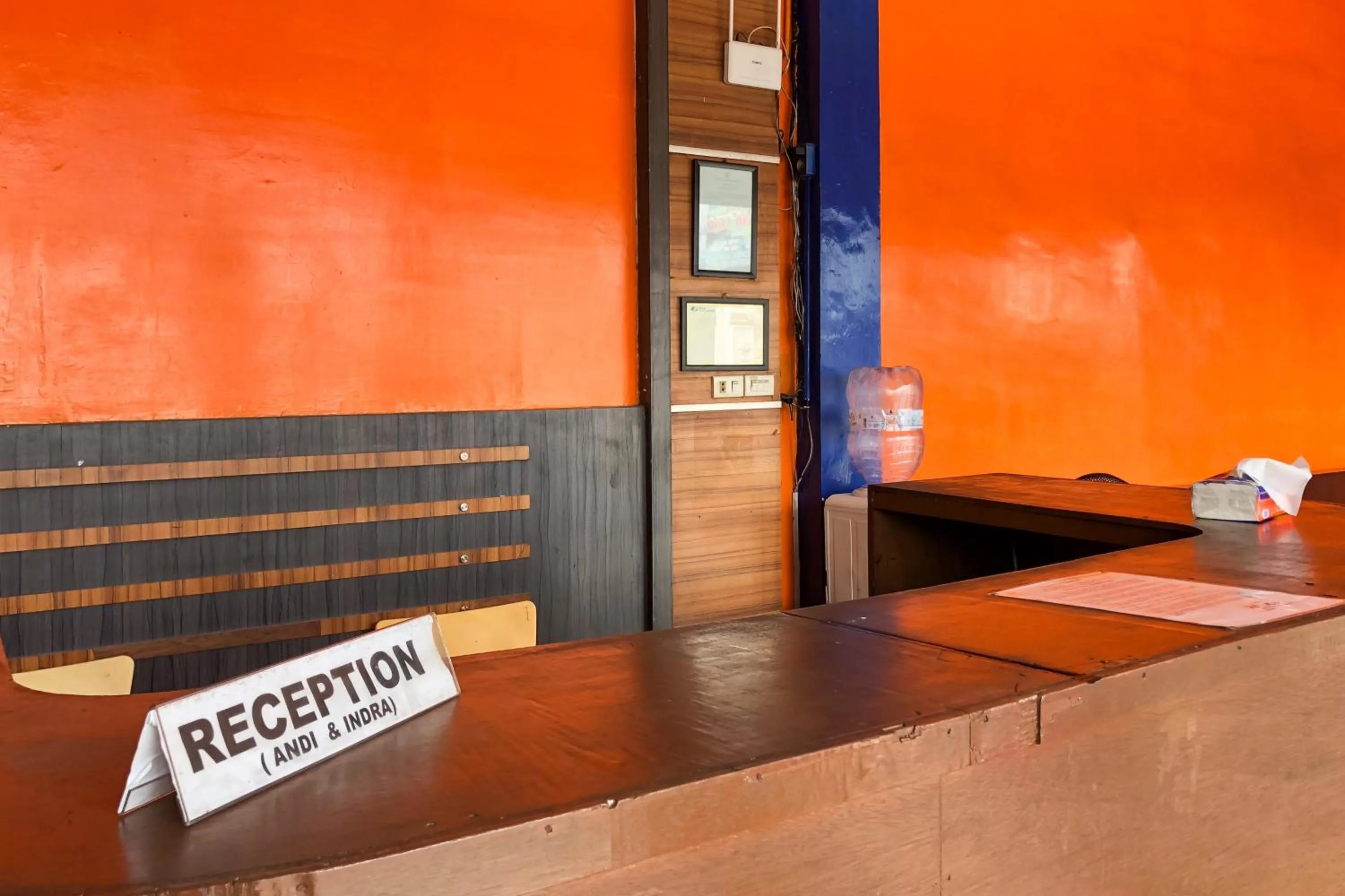 Lobby or reception in Hotel Mulia Tiza Binjai RedPartner