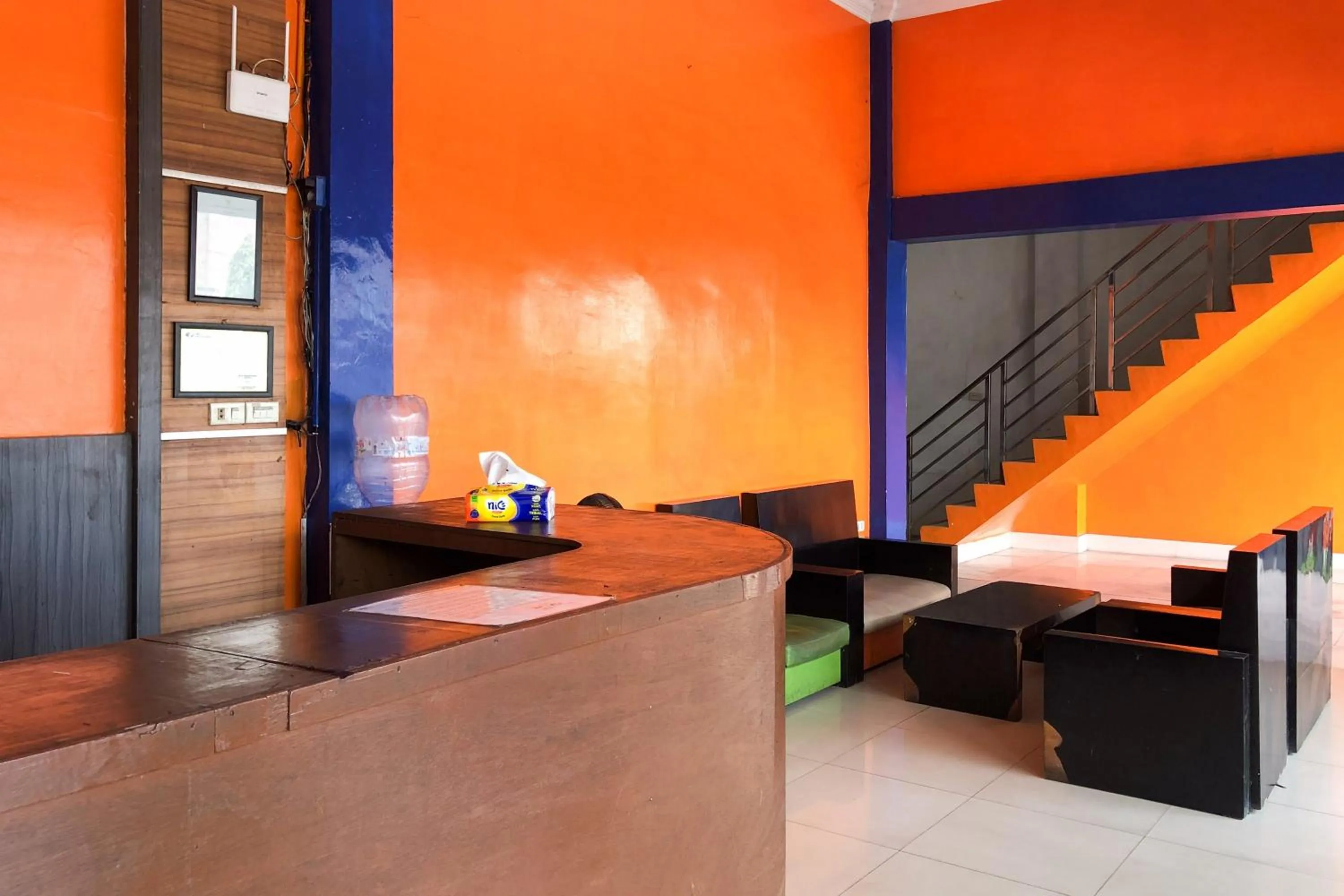 Lobby or reception in Hotel Mulia Tiza Binjai RedPartner