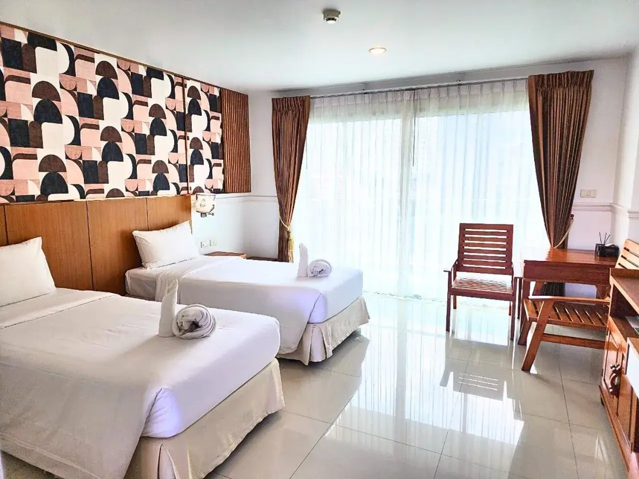 Deluxe Twin Room in Nanthana Villa Deluxe Twin Room in Nanthana Villa