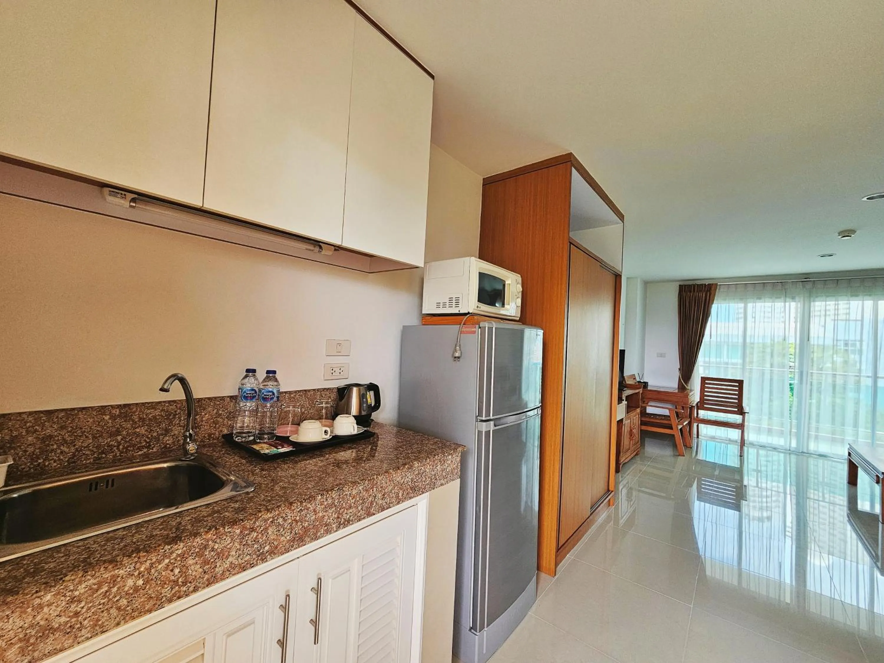 Kitchen or kitchenette in Nanthana Villa