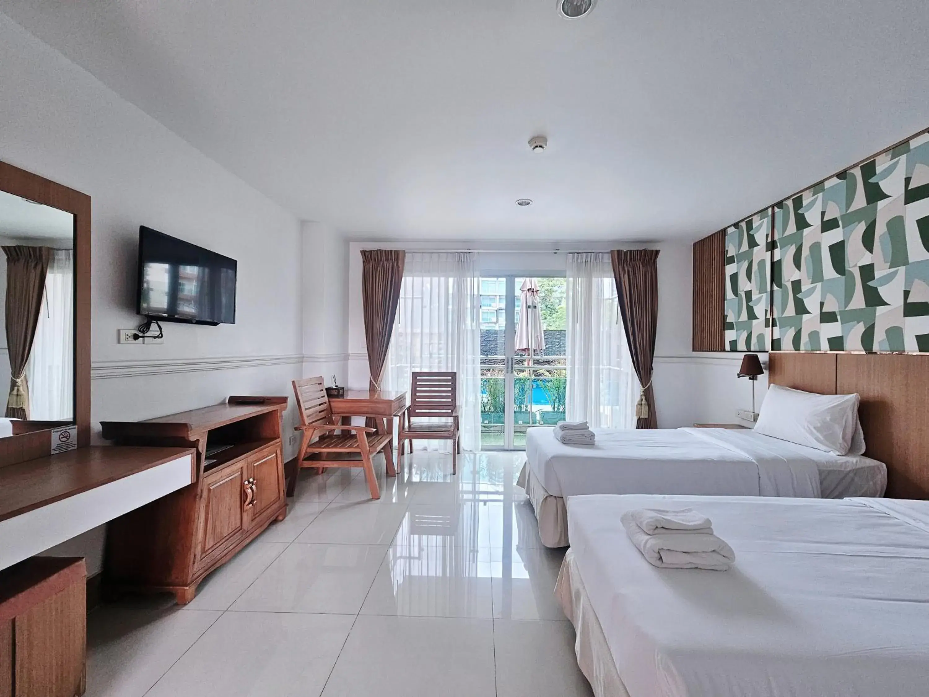 Deluxe Twin Room in Nanthana Villa Deluxe Twin Room in Nanthana Villa