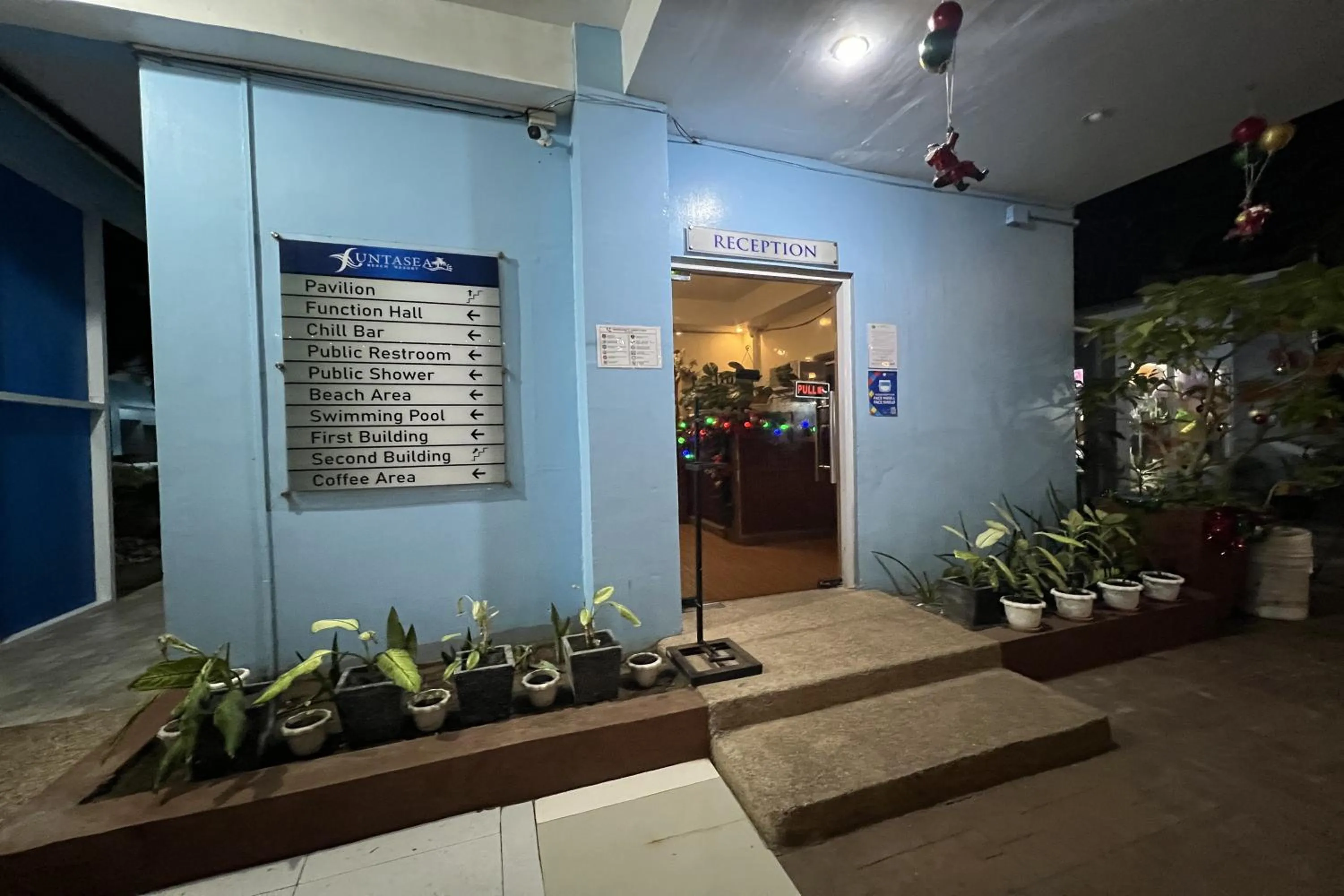 Facade/entrance in Funtasea Hotel and Beach Resort
