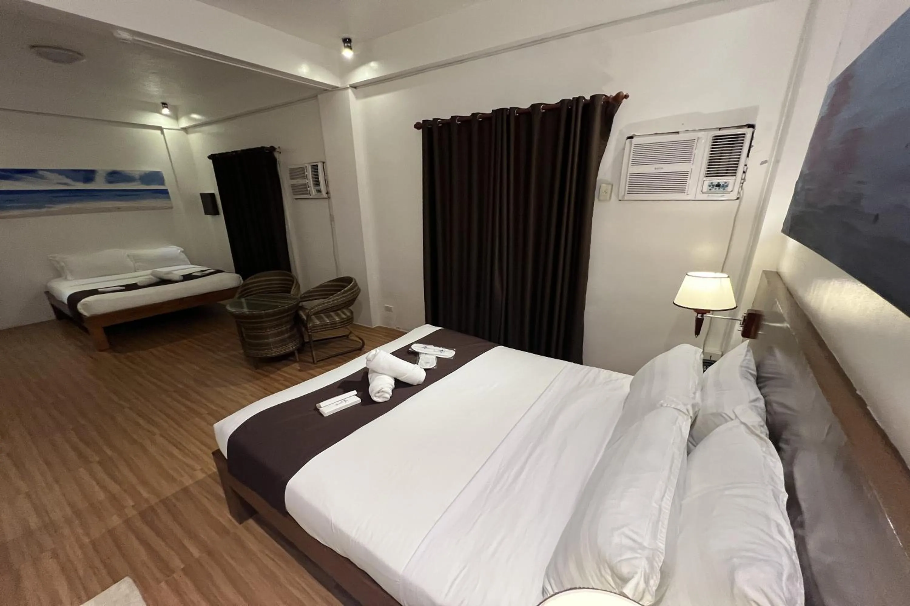 Photo of the whole room, Bed in Funtasea Hotel and Beach Resort