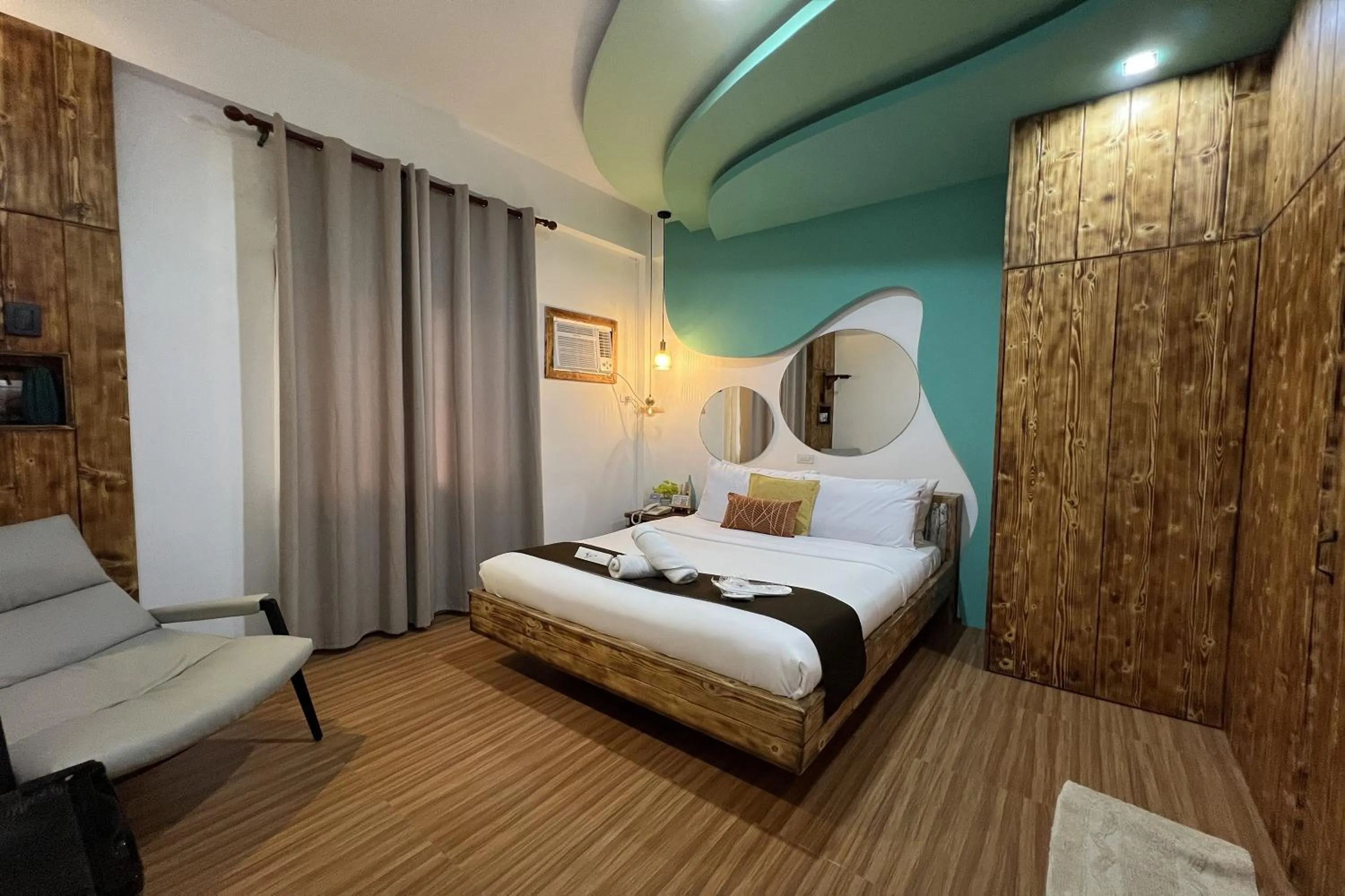 Bedroom, Bed in Funtasea Hotel and Beach Resort