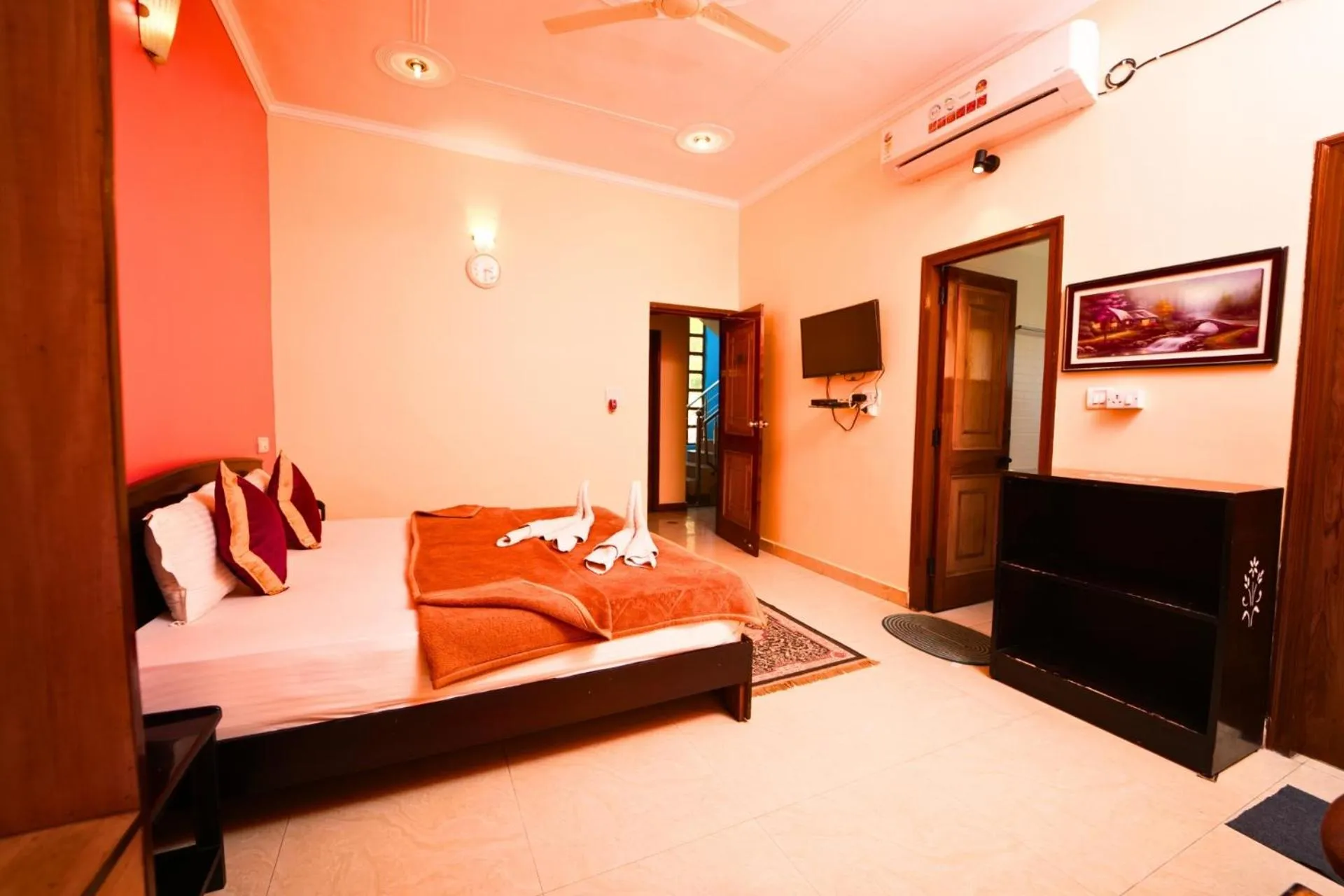 Bed in Shivalik River Retreat