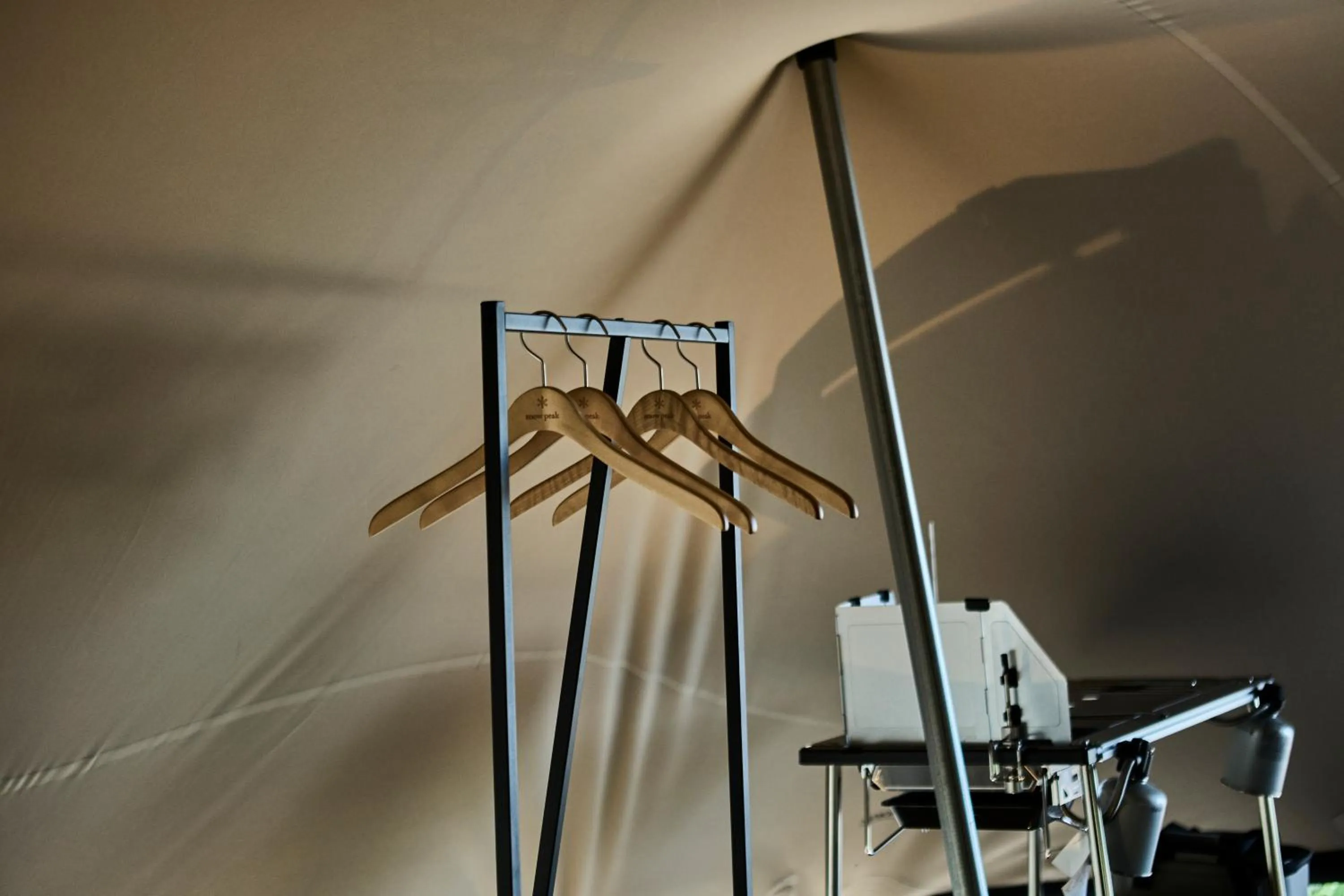 Area and facilities in Snow Peak YAKEI SUITE ABURAYAMA FUKUOKA