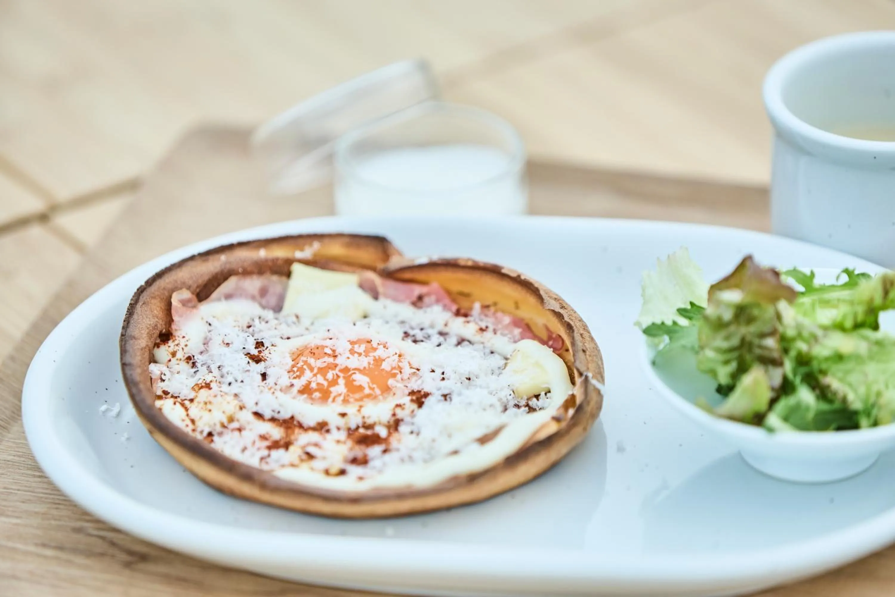 Breakfast in Snow Peak YAKEI SUITE ABURAYAMA FUKUOKA