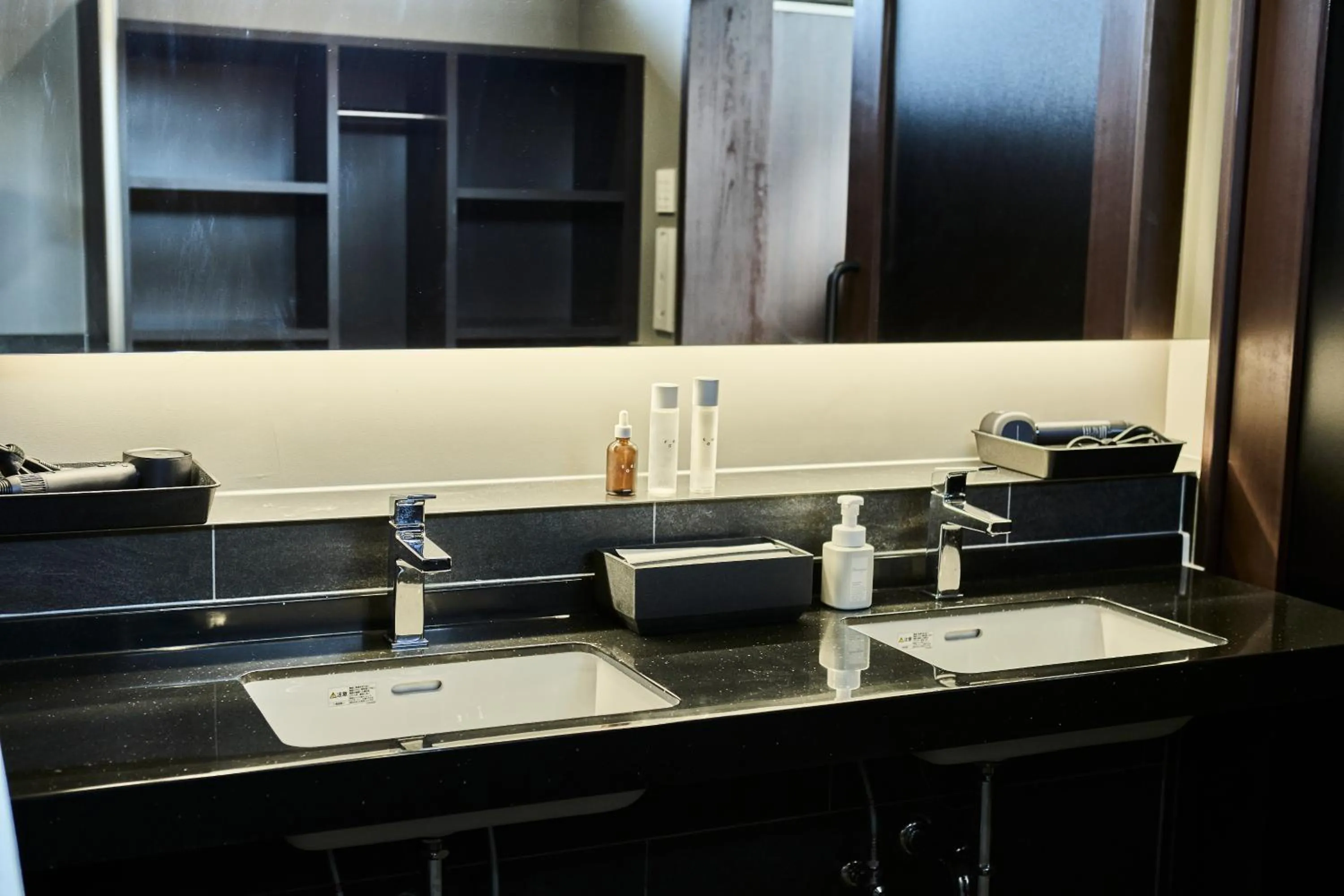 Area and facilities in Snow Peak YAKEI SUITE ABURAYAMA FUKUOKA