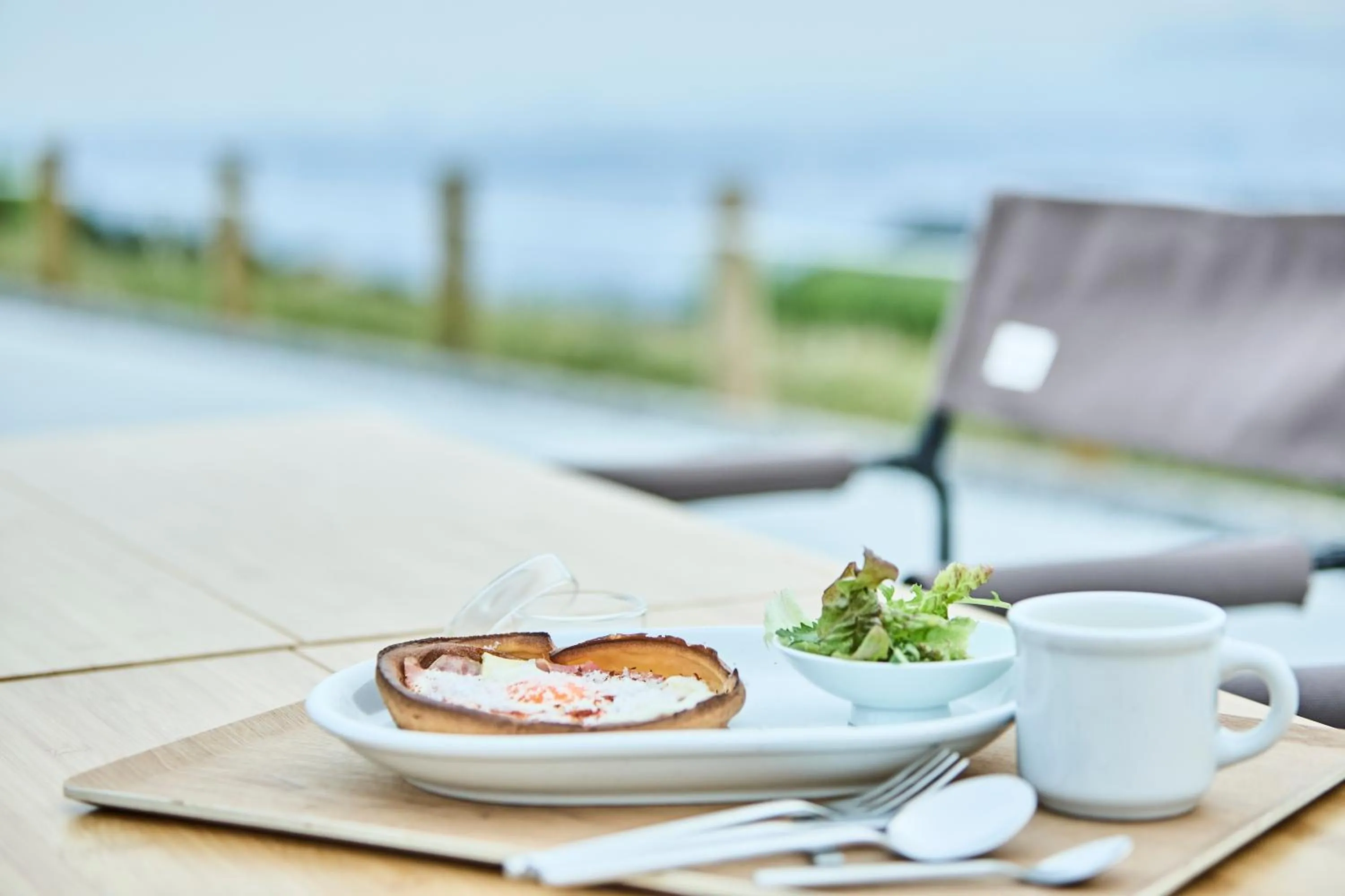 Breakfast in Snow Peak YAKEI SUITE ABURAYAMA FUKUOKA