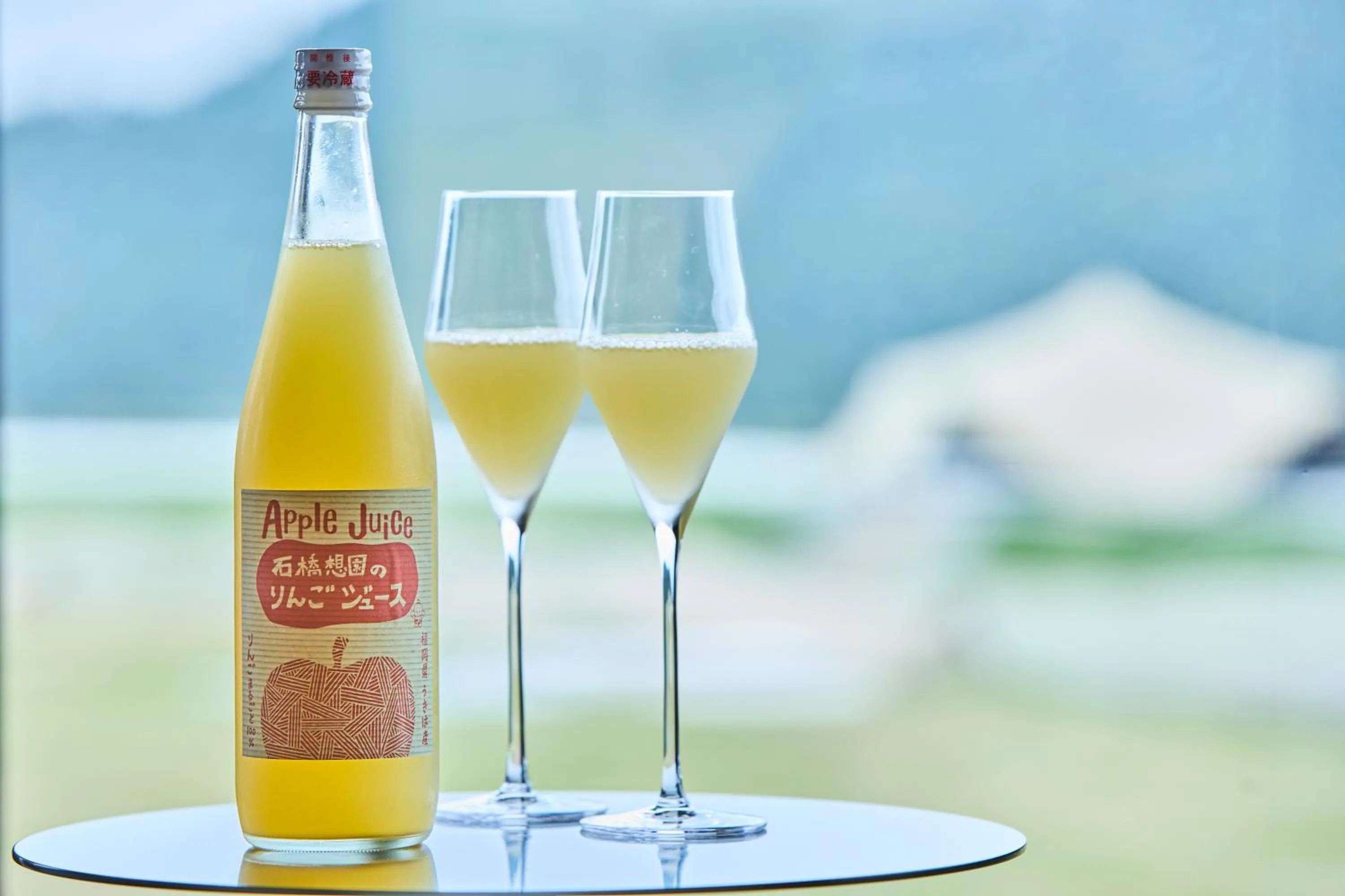 Drinks in Snow Peak YAKEI SUITE ABURAYAMA FUKUOKA