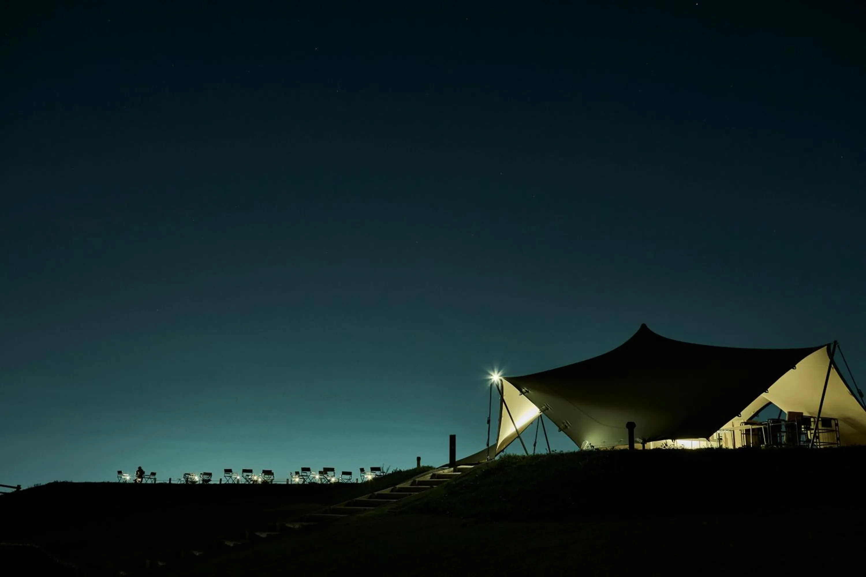 Area and facilities in Snow Peak YAKEI SUITE ABURAYAMA FUKUOKA