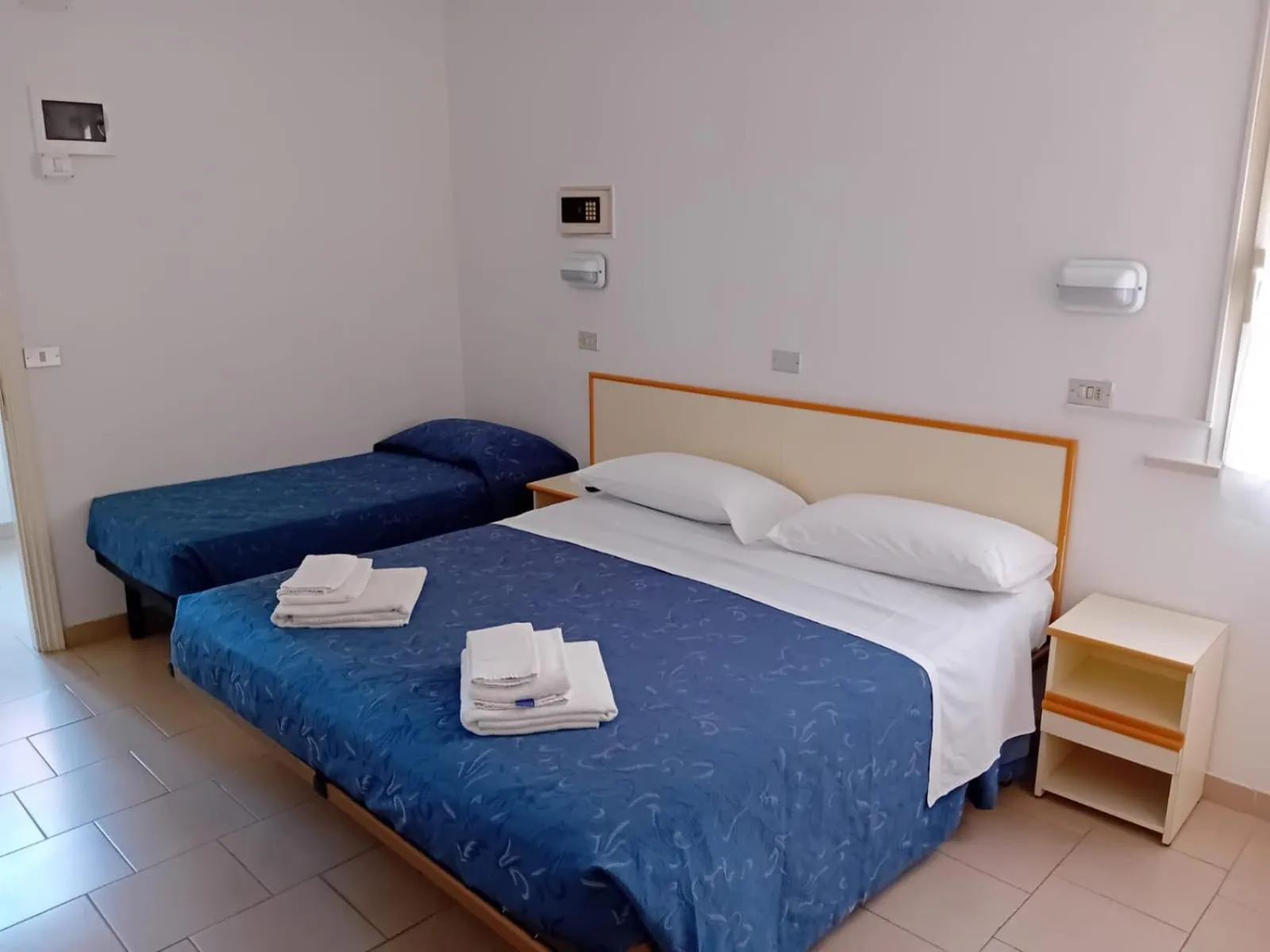 Bedroom, Bed in Hotel Serafini Misano Adriatico