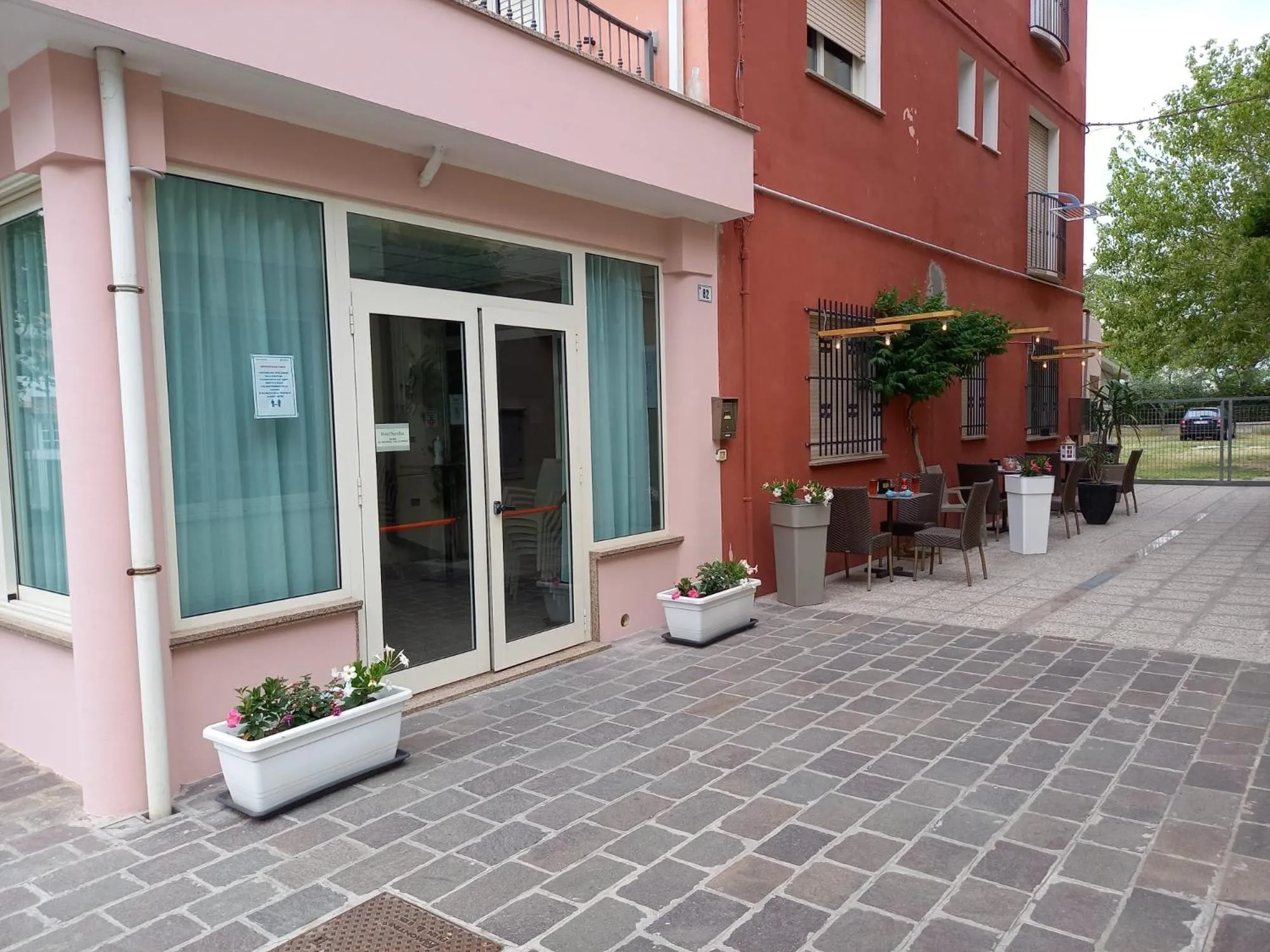 Property building in Hotel Serafini Misano Adriatico