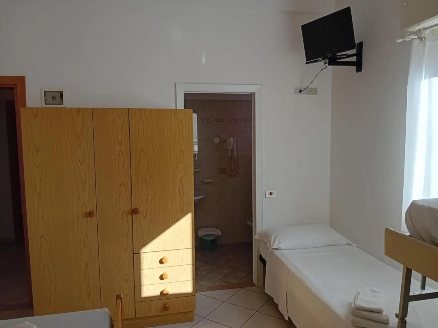 Bedroom, Bed in Hotel Serafini Misano Adriatico