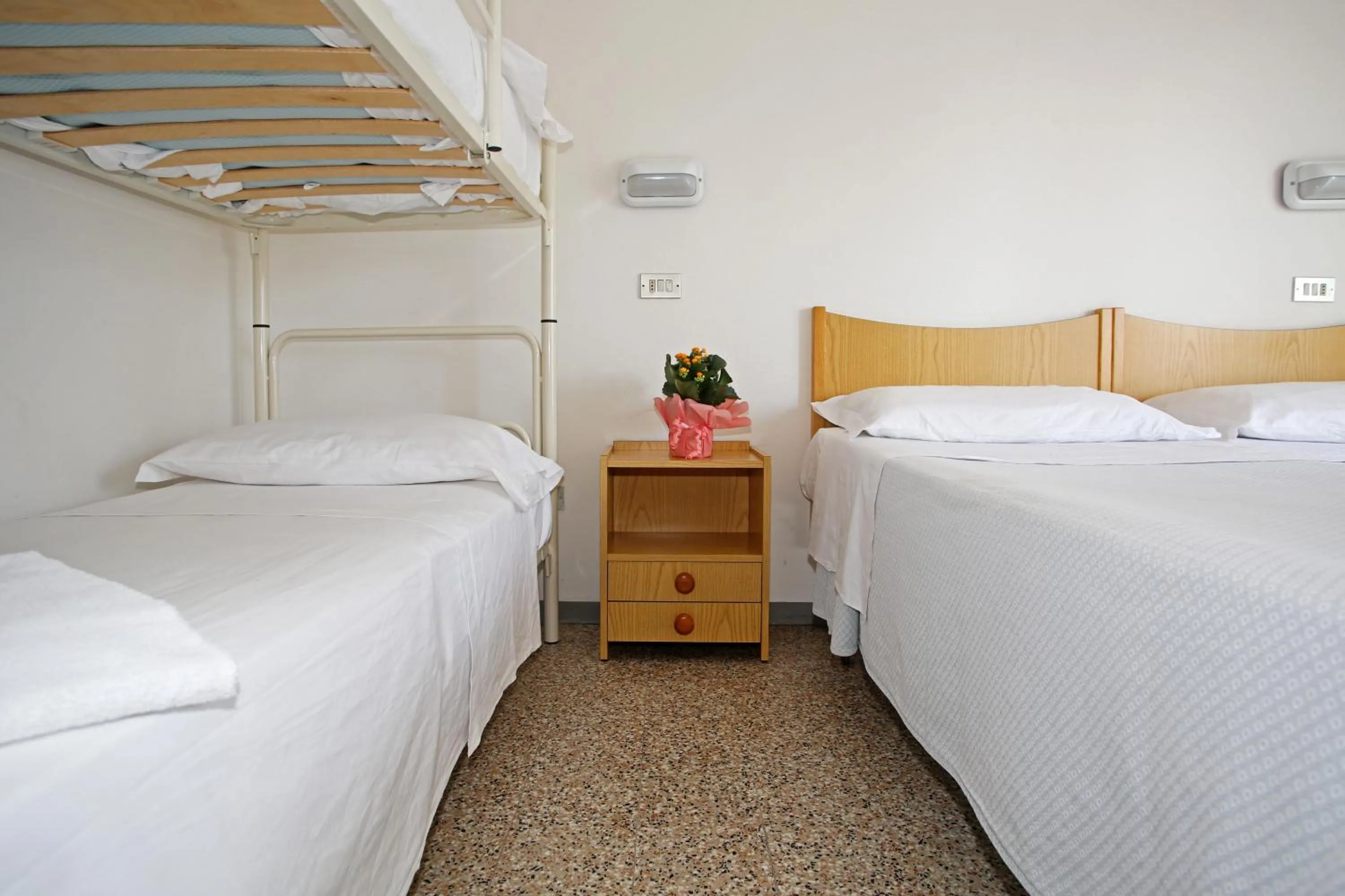 Bed in Hotel Serafini Misano Adriatico