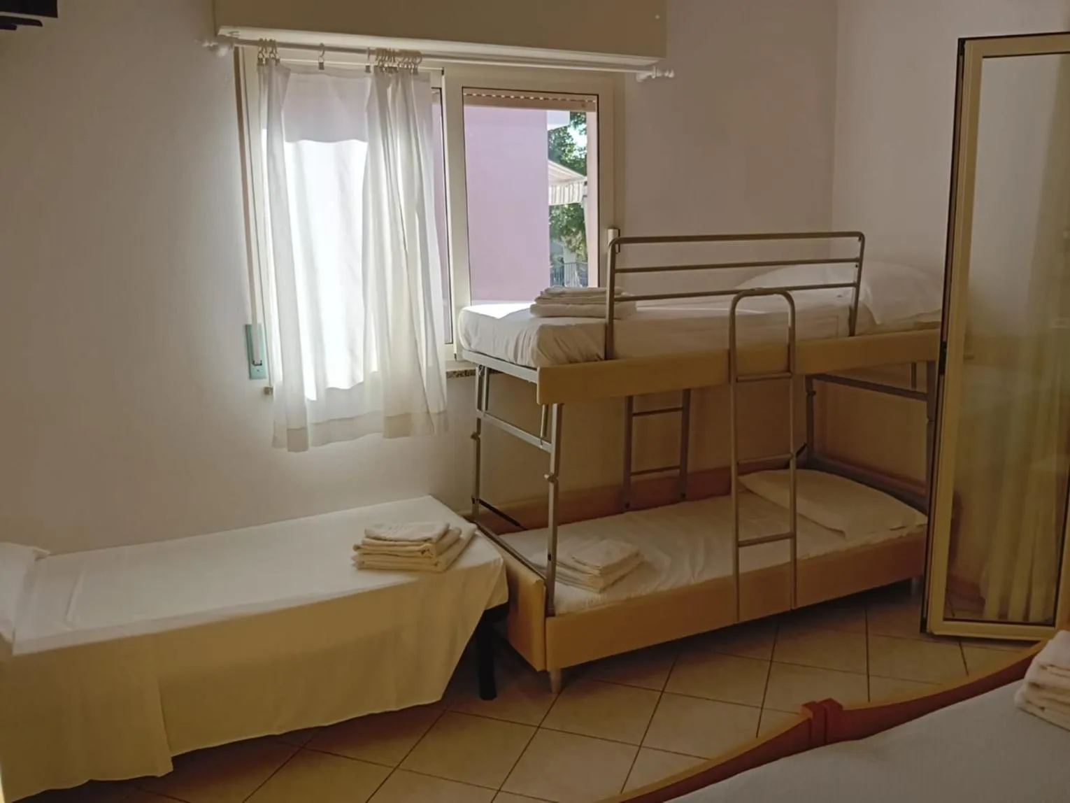 Bedroom, Bed in Hotel Serafini Misano Adriatico